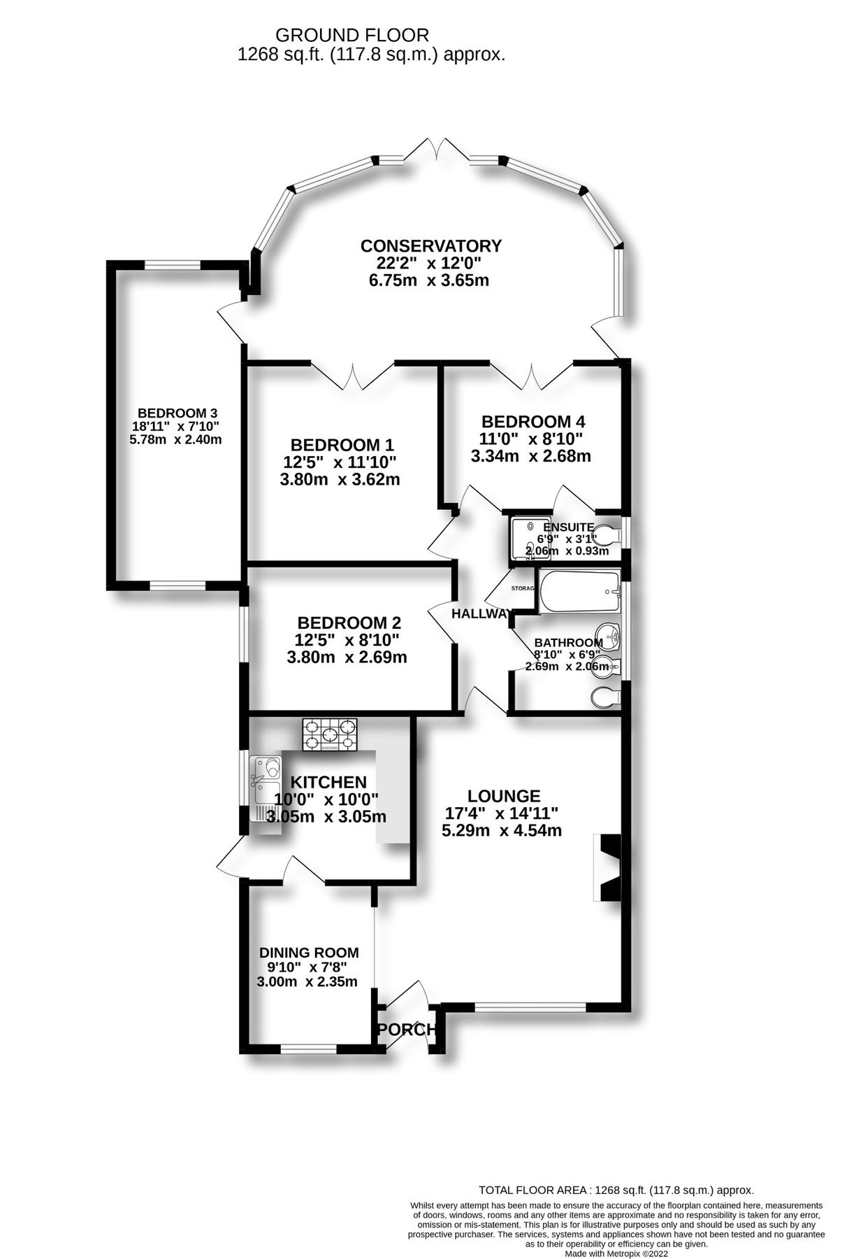 4 bed detached bungalow for sale in Dalby Road, Hindley Green, Wigan