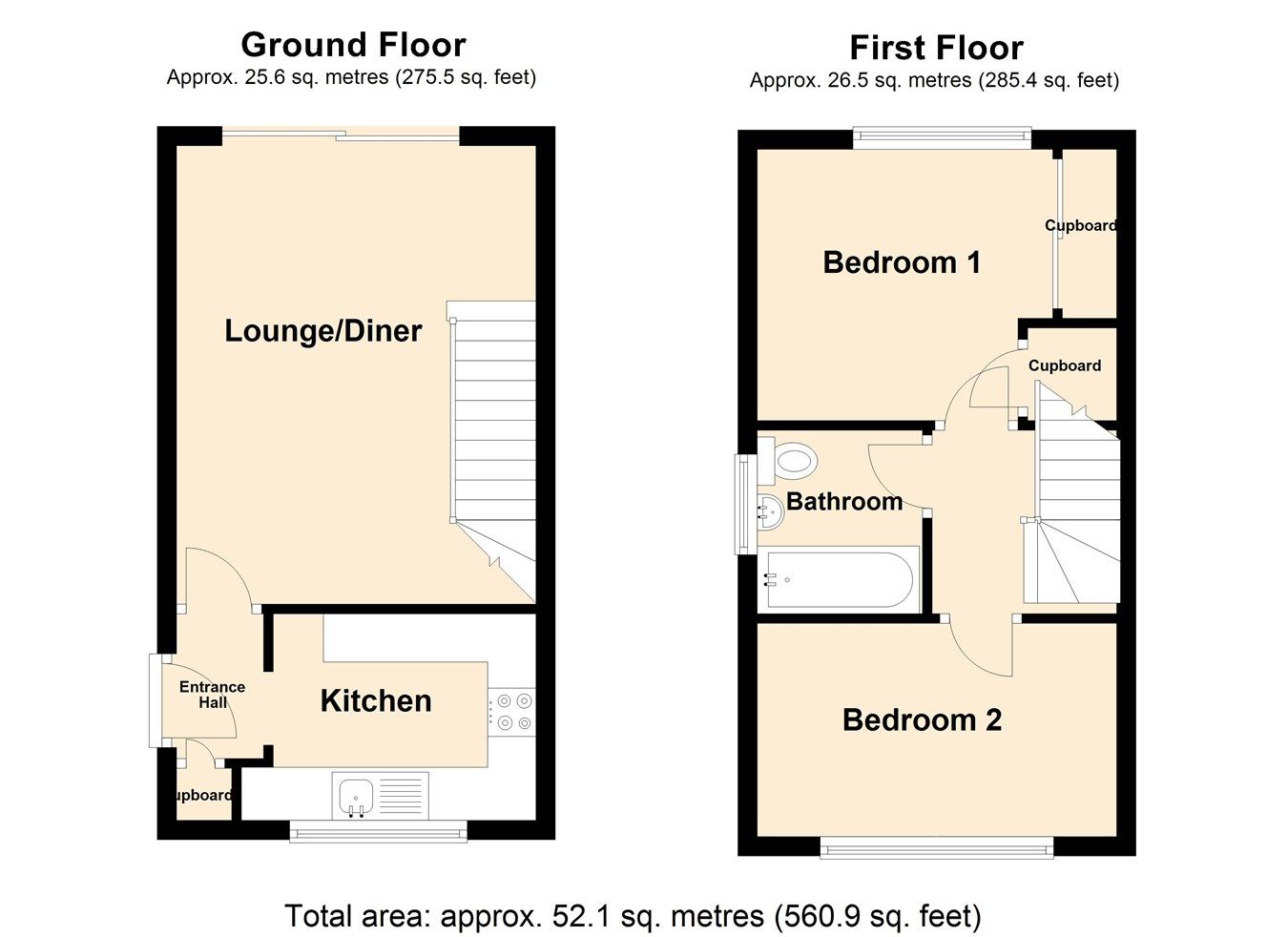 2 bed semidetached house for sale in West Garston, Banwell BS29 Zoopla