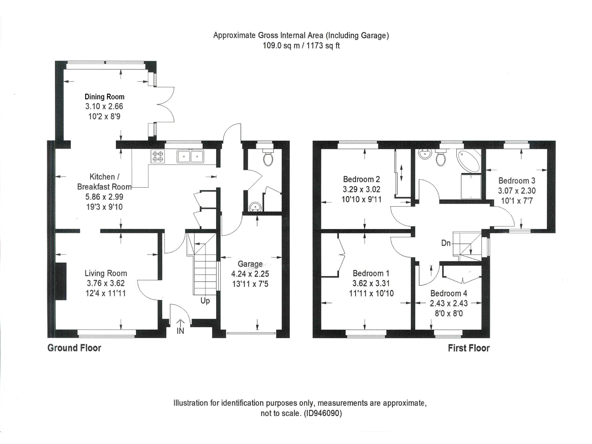 4 bed semidetached house for sale in Bucknell Road, Bicester
