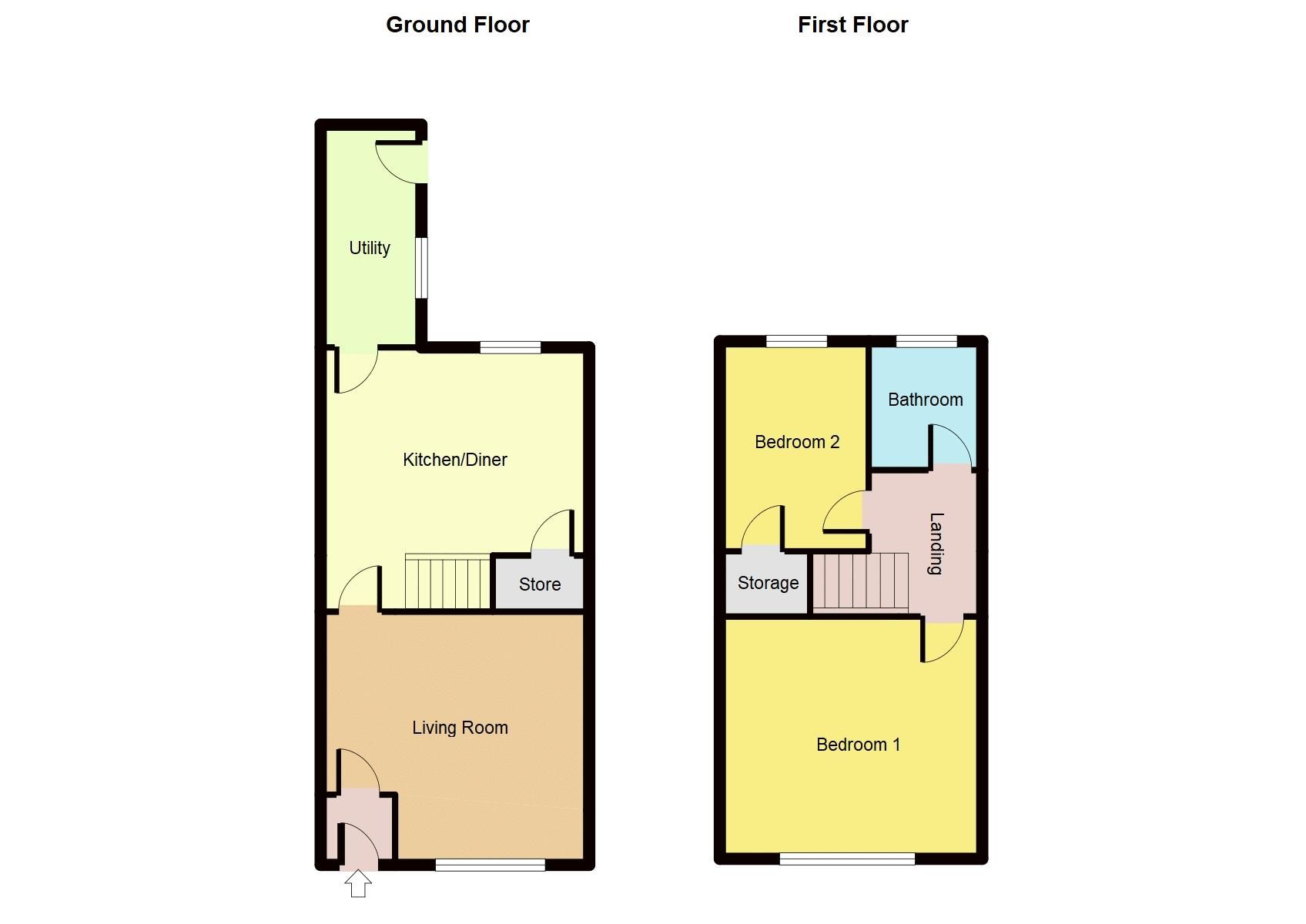 2 bed terraced house for sale in Massey Street, Bury BL9 Zoopla