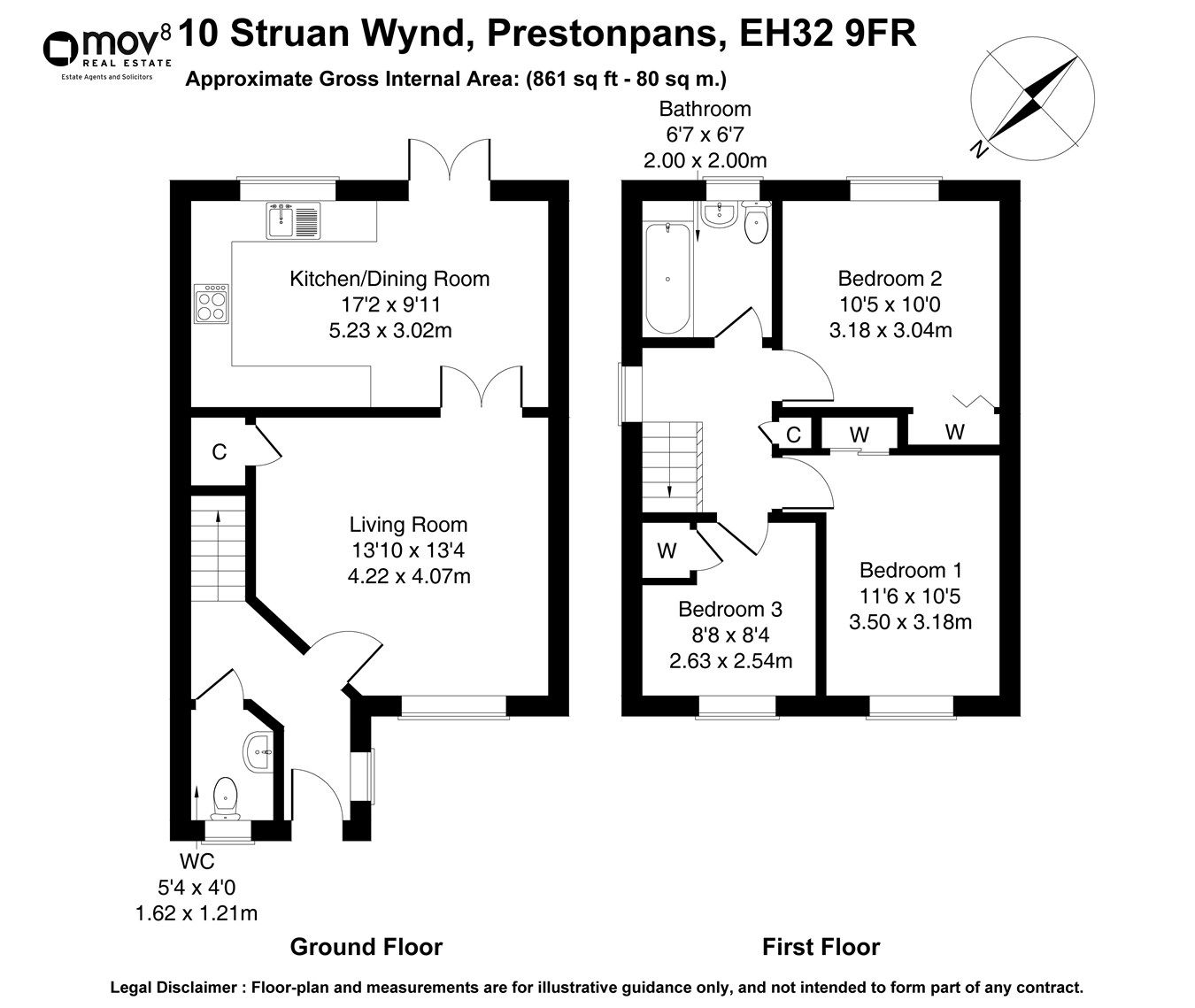 3 bed semidetached house for sale in Struan Wynd, Prestonpans EH32