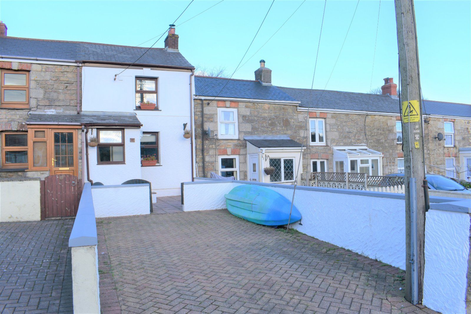 1 bed terraced house for sale in Lanner Hill, Lanner, Redruth, Cornwall