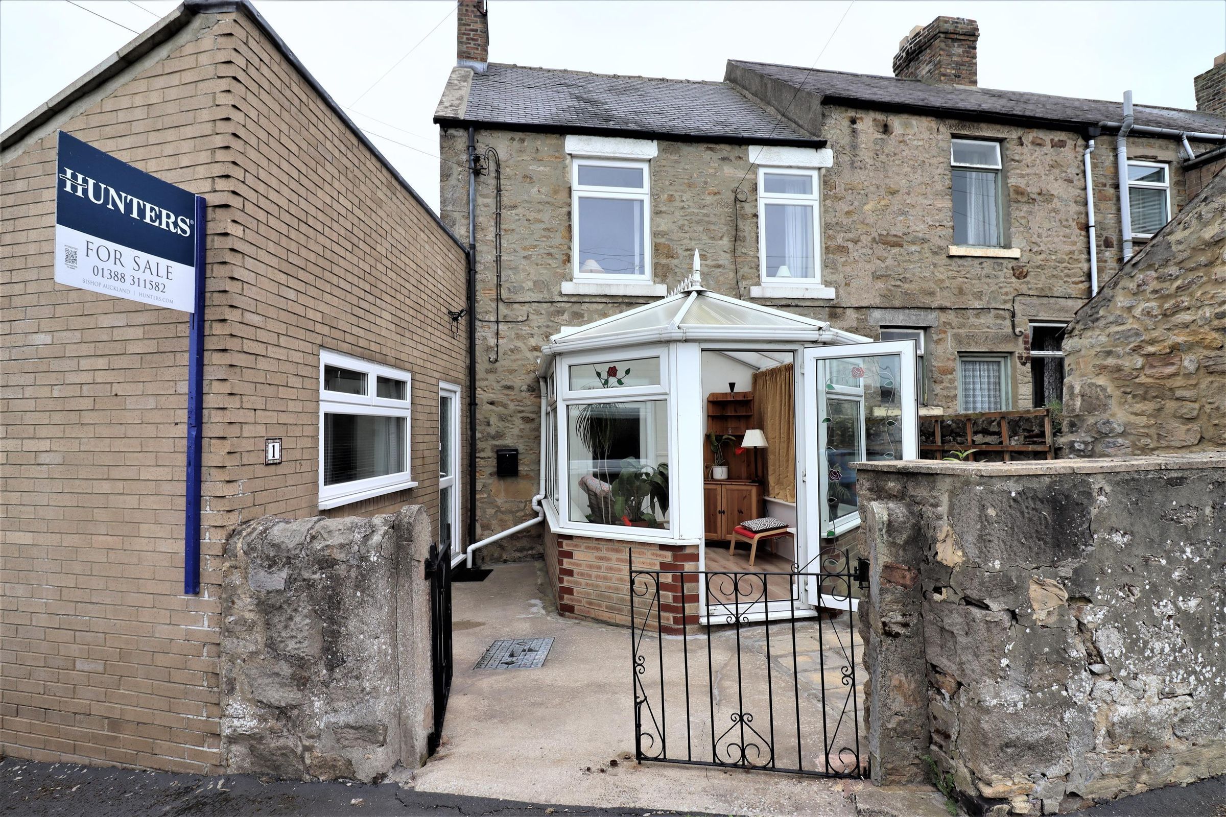 2 bed end terrace house for sale in Prospect Terrace, Cockfield,