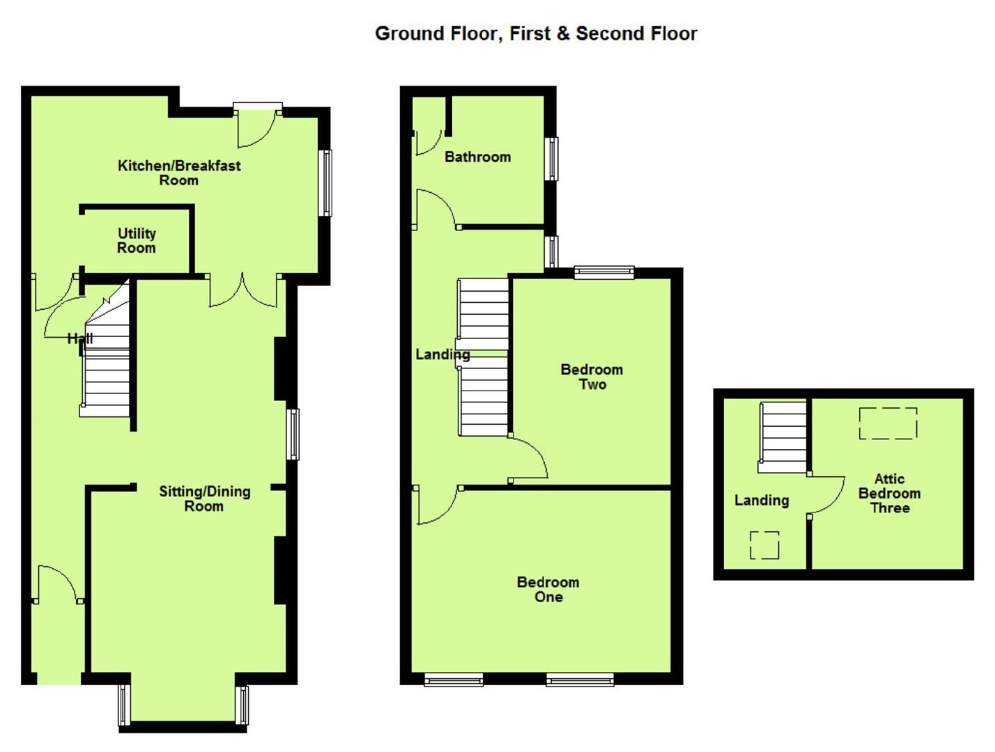3 bed semidetached house for sale in Sheldon Road, Chippenham SN14