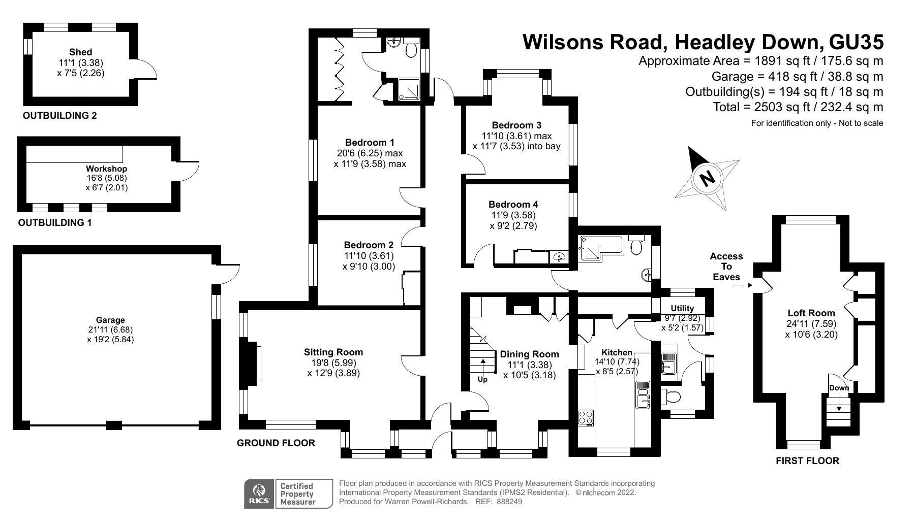 4 bed bungalow for sale in Wilsons Road, Headley Down, Bordon GU35 Zoopla