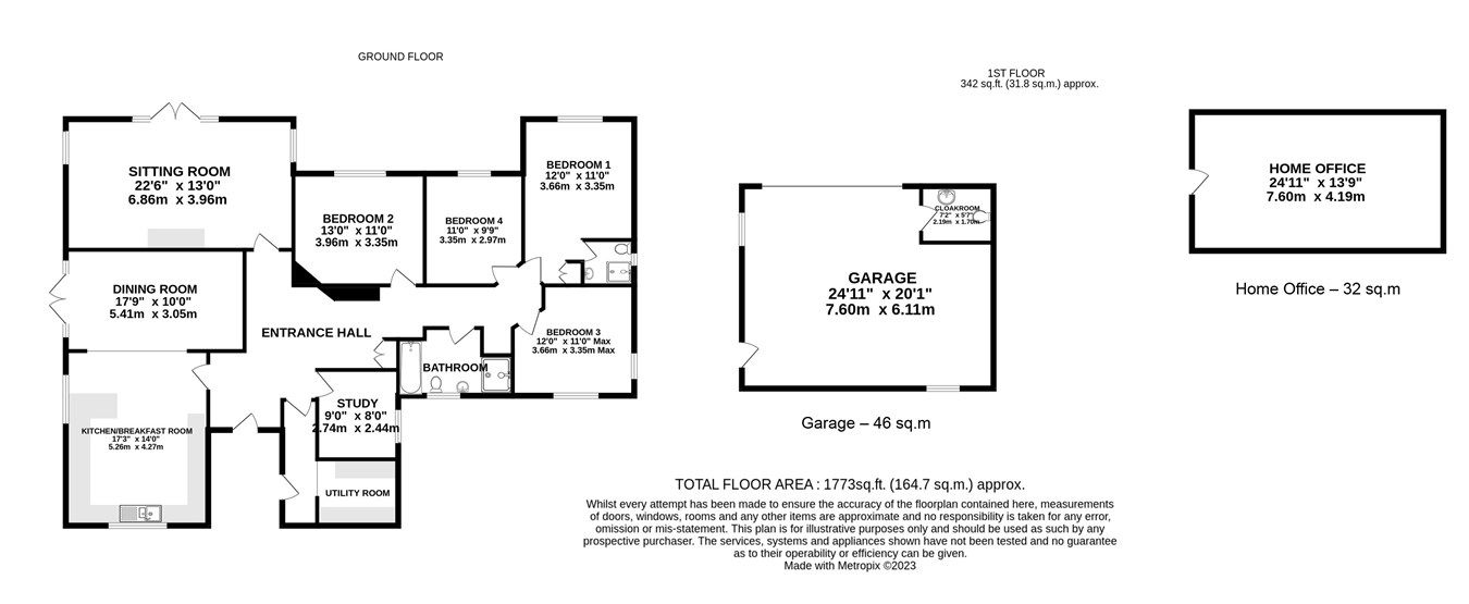 4 bed detached house for sale in Frogham Hill, Stuckton, Fordingbridge