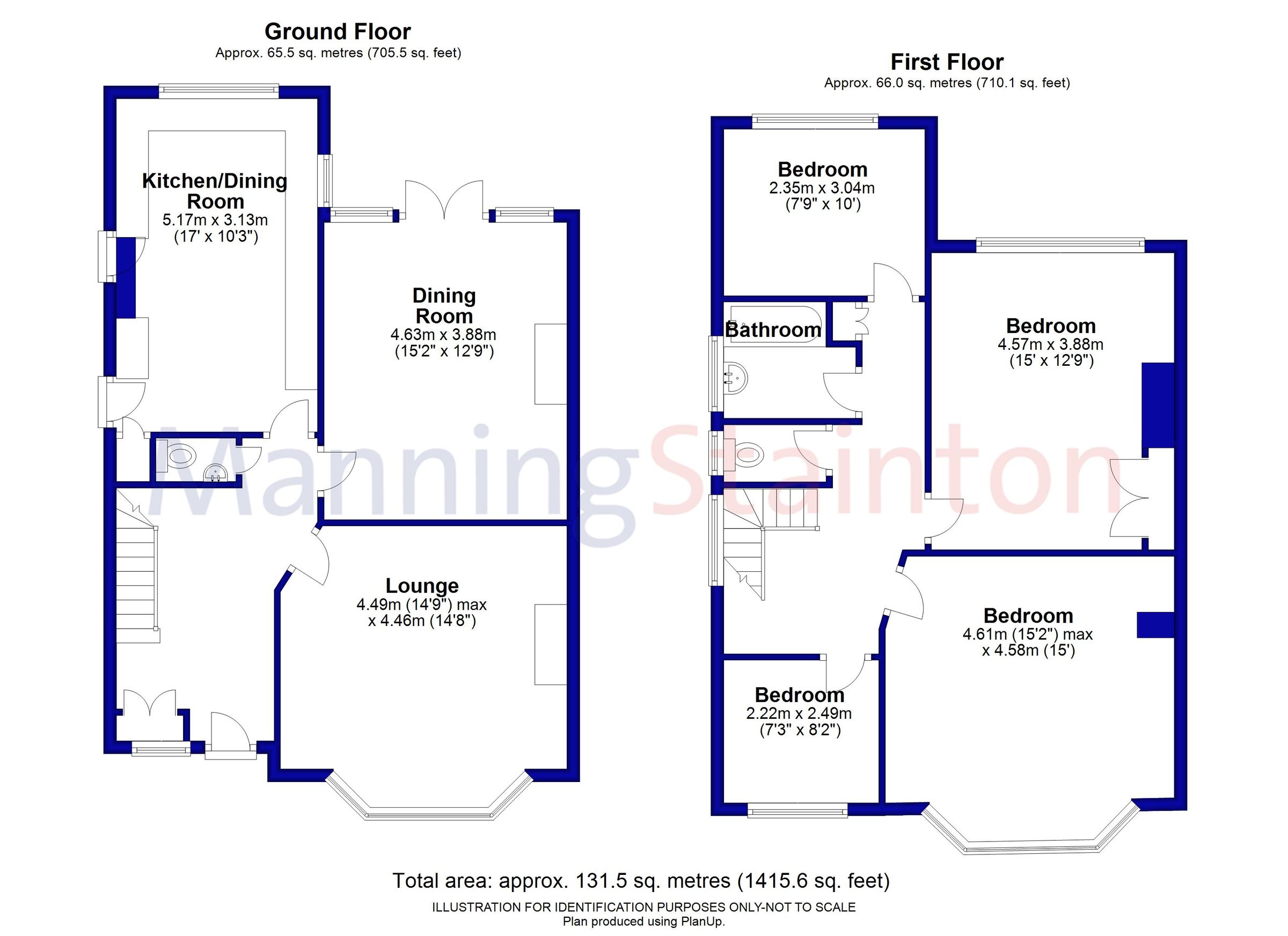 4 bed semidetached house for sale in Otley Road, Adel, Leeds, West