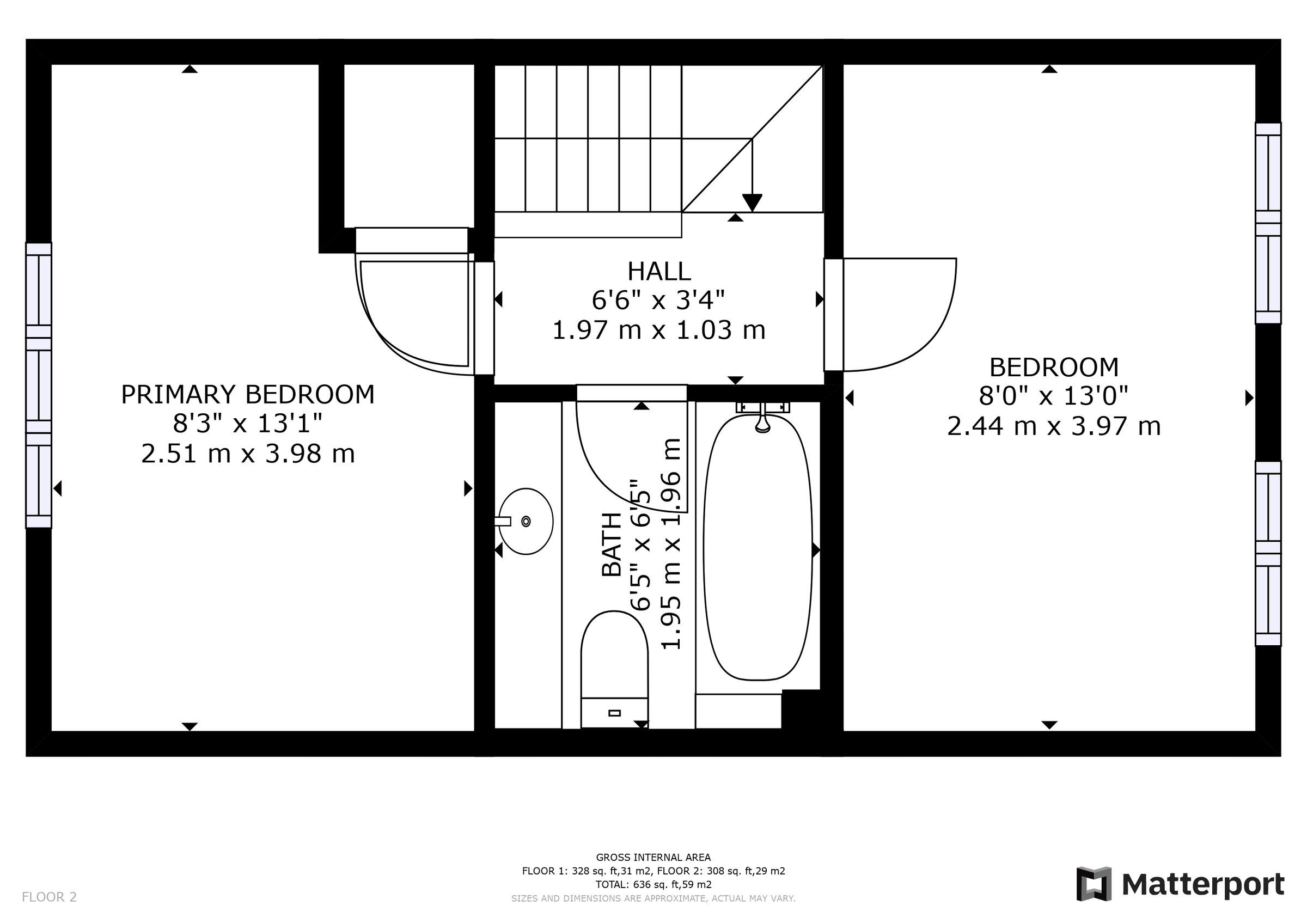 2 bed terraced house for sale in Blair Atholl Gardens, Hamilton