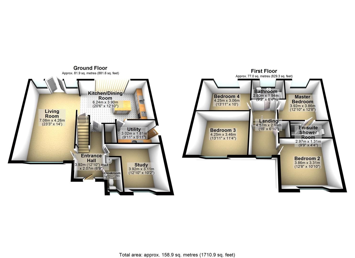 New home, 4 bed detached house for sale in Boston Road, Gosberton PE11