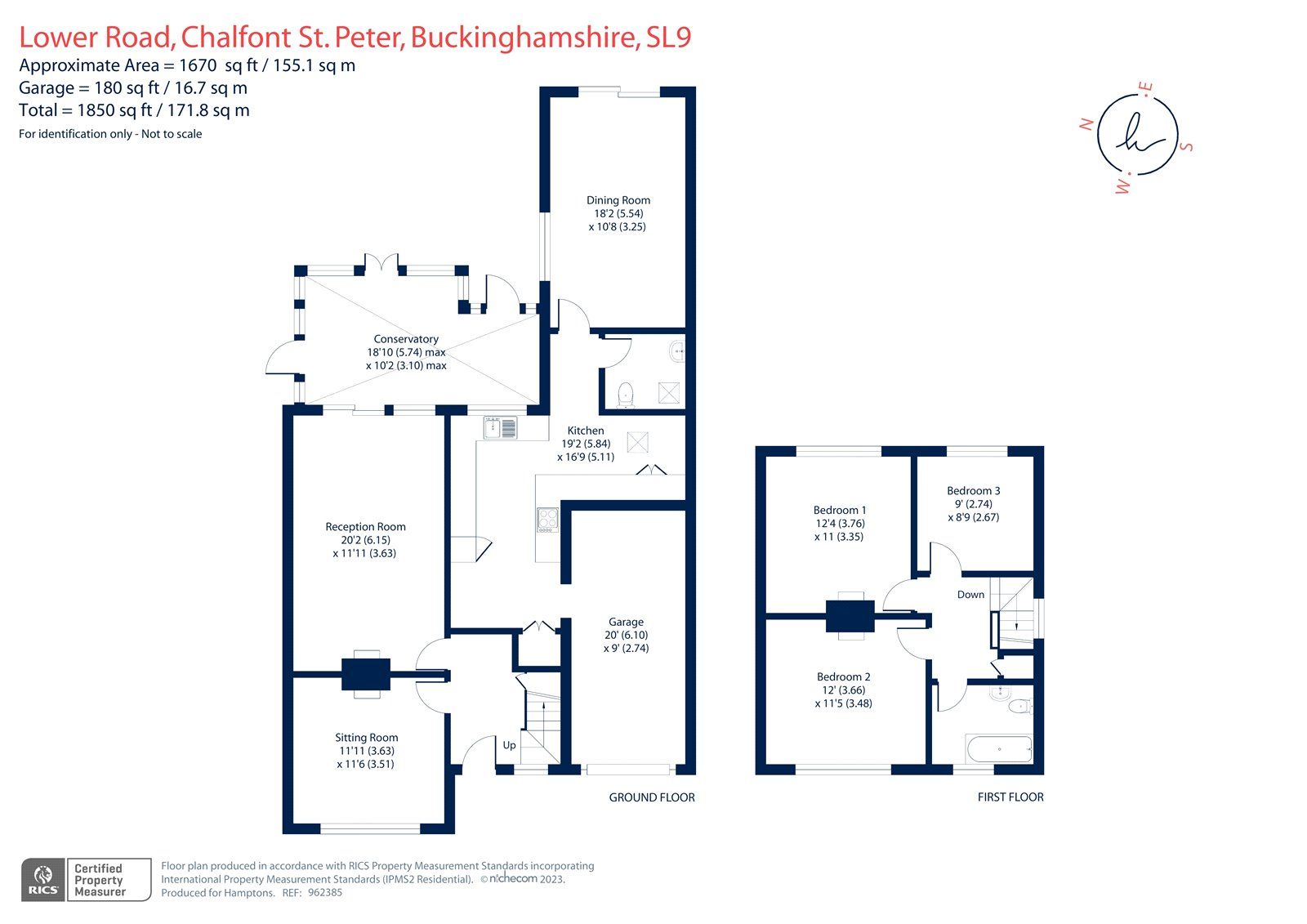 3 bed detached house for sale in Lower Road, Chalfont St. Peter