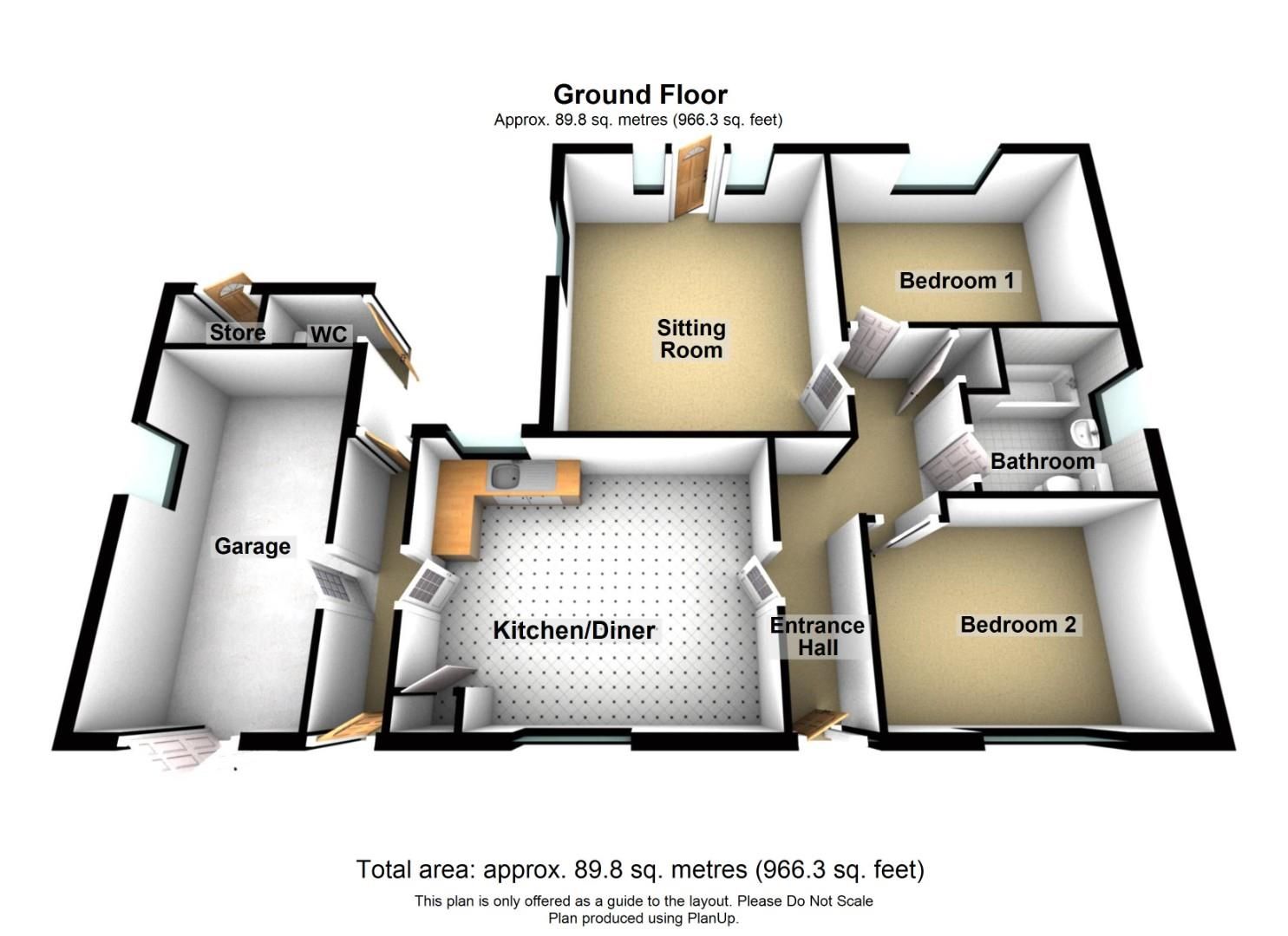 2 bed detached bungalow for sale in Pittywood Road, Wirksworth, Matlock
