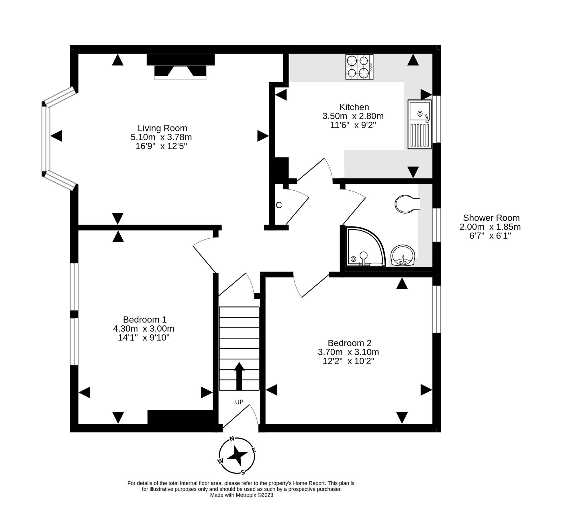 2 bed flat for sale in 35 Granton Park Avenue, Granton, Edinburgh EH5
