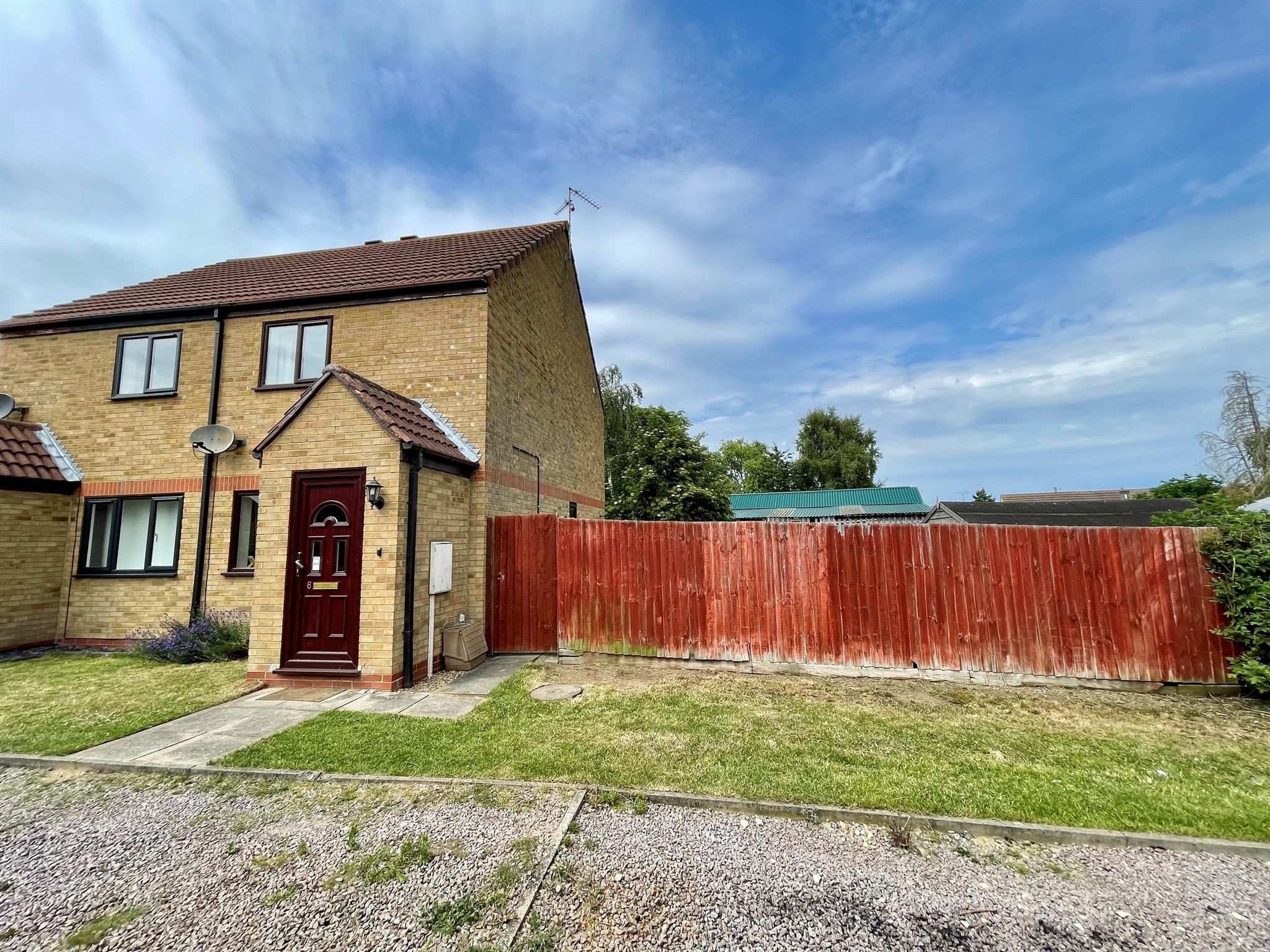 2 bed end terrace house for sale in The Causeway, Thurlby, Bourne PE10