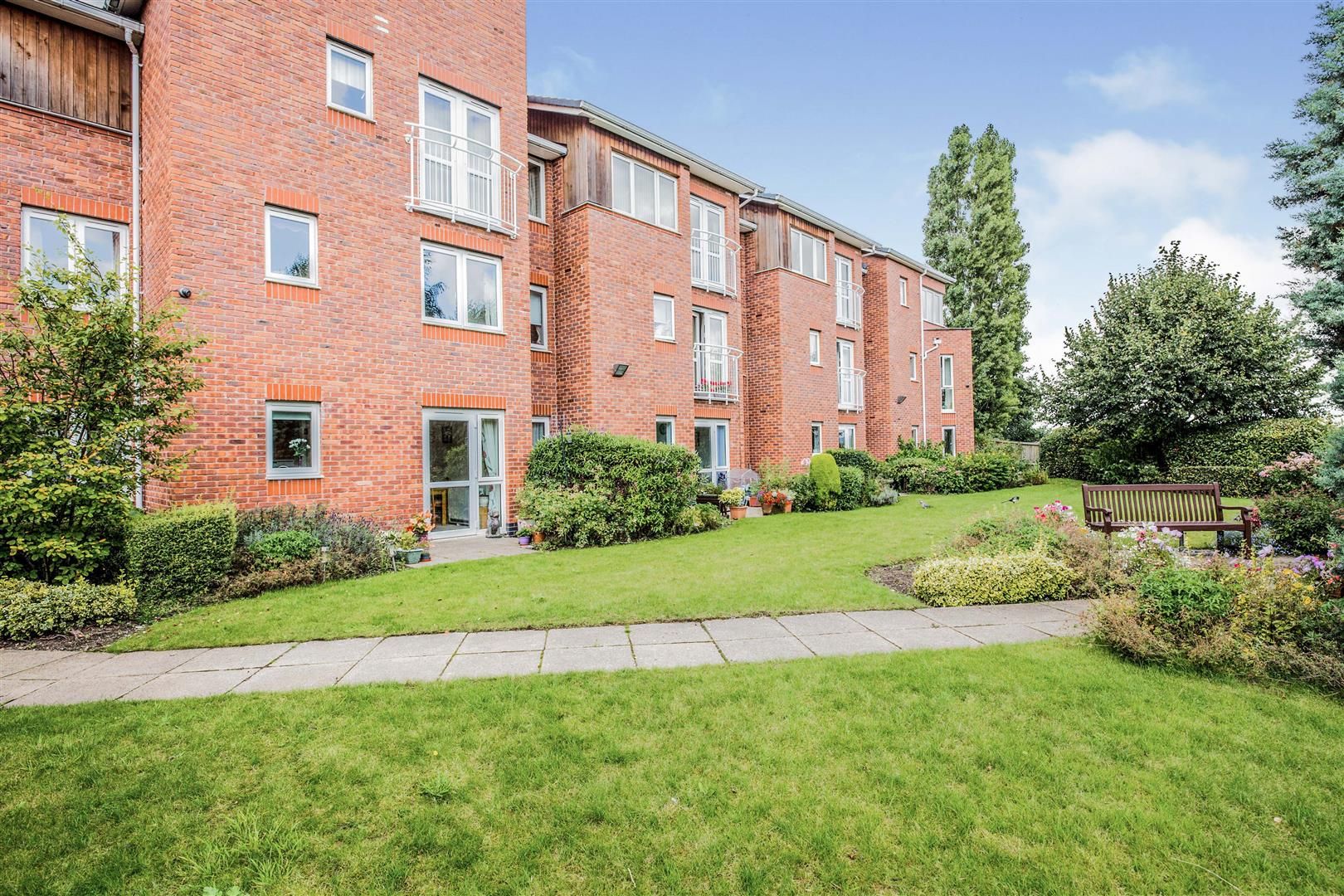 2 bed flat for sale in Woodgrove Court, Peter Street, Hazel Grove