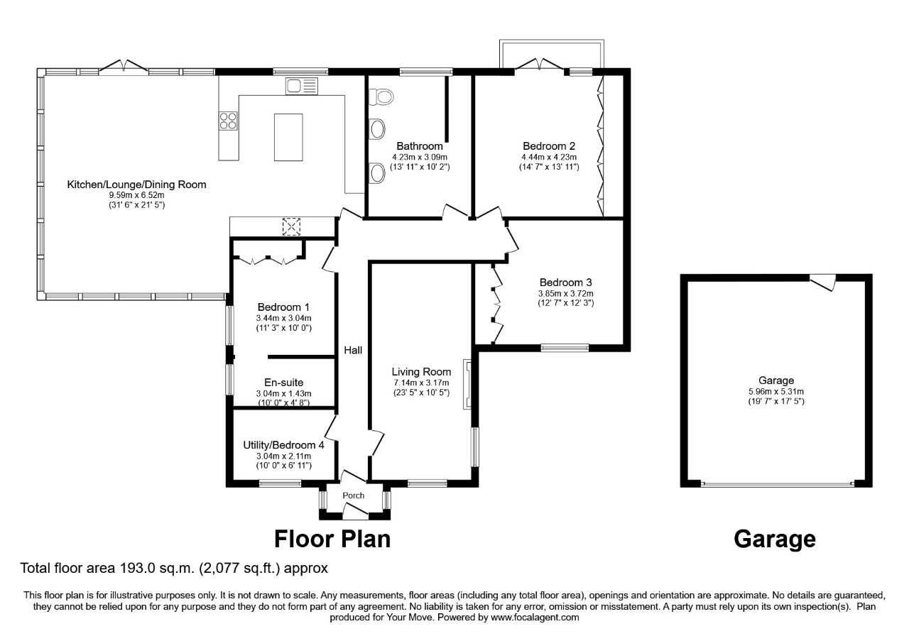 4 bed bungalow for sale in Kirklees Street, Tottington, Bury, Greater