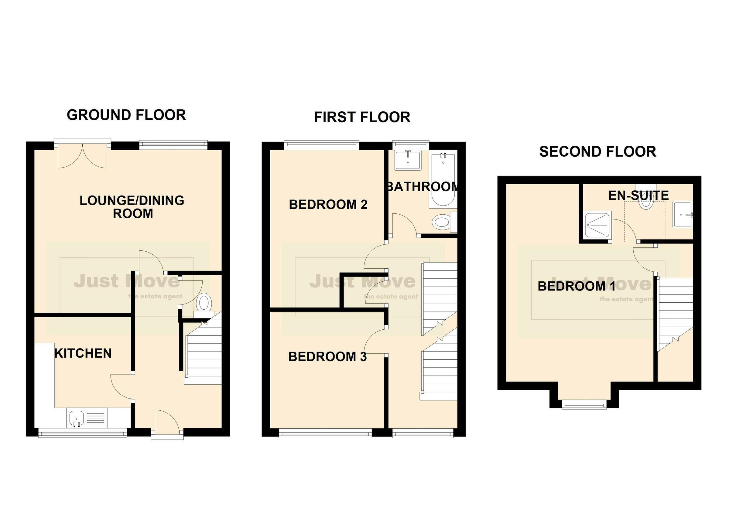 3 Bed Town House For Sale In Saffron Street Forest Town Mansfield 3-bed-town-house-for-sale-in-saffron-street-forest-town-mansfield