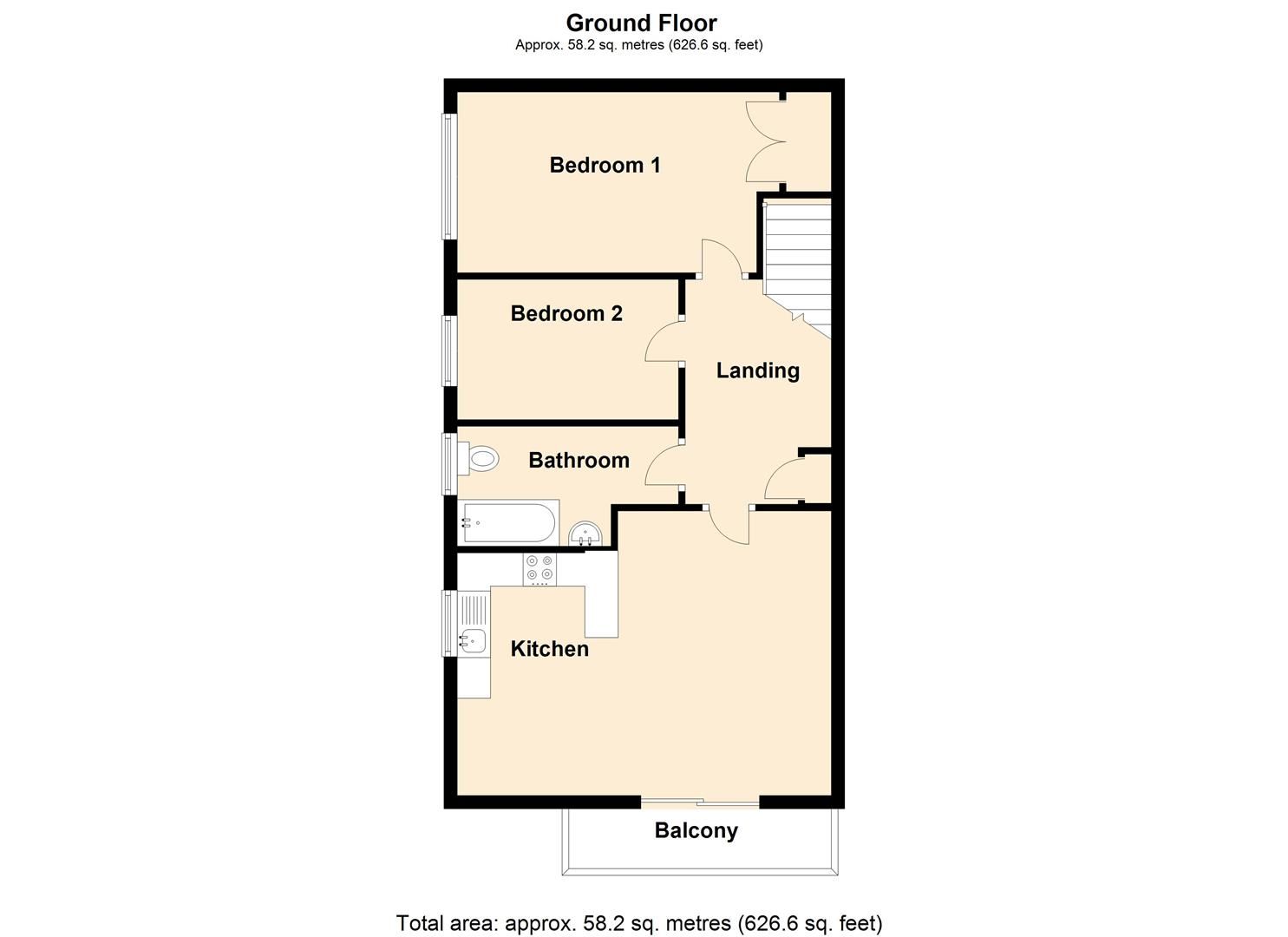 2 bed to rent in Edmund Court, Shenley Church End, Milton