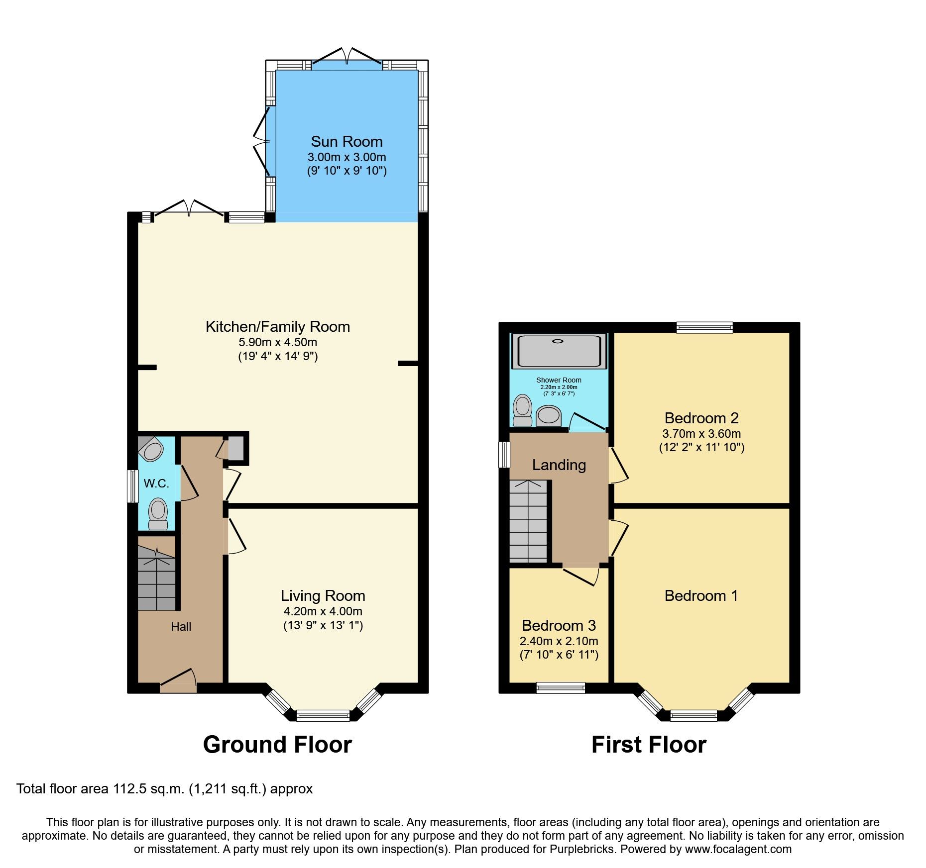 3 bed semidetached house for sale in Brooklyn Gardens, Cheltenham GL51 Zoopla