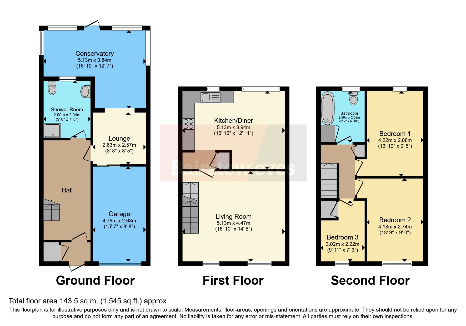 3 bed terraced house for sale in Charlotte Gardens, Collier Row