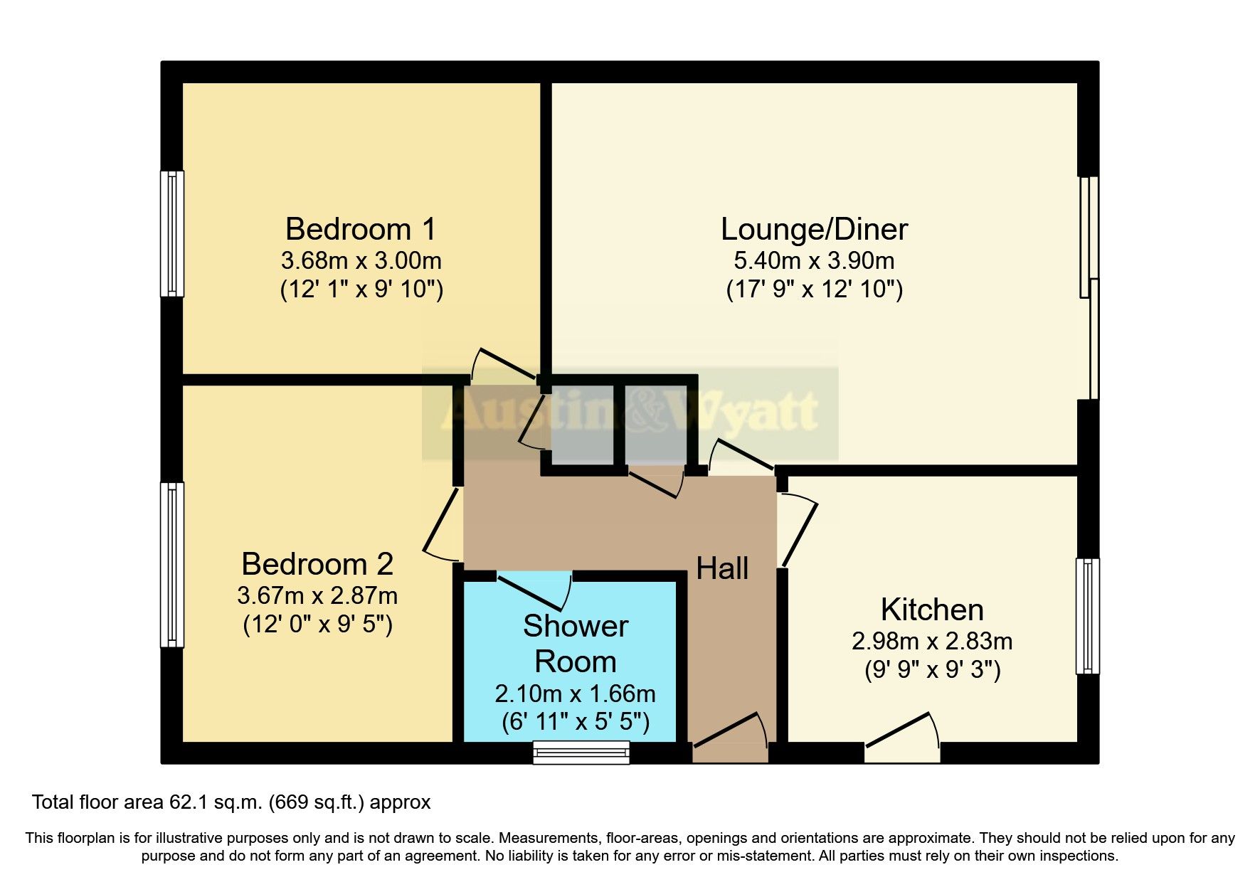 2 bed bungalow for sale in Scarf Road, Canford Heath, Poole, Dorset