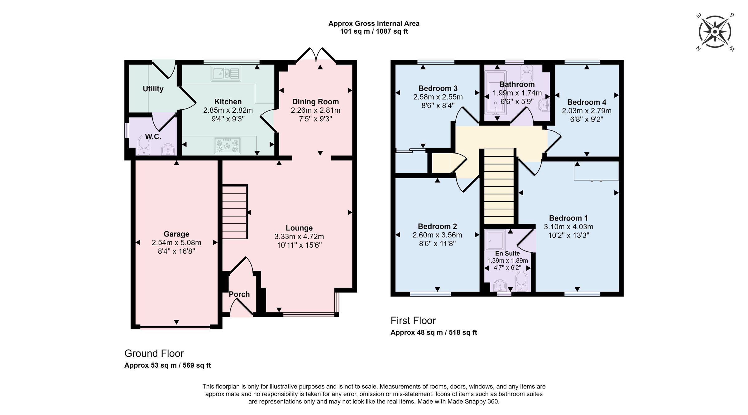4 bed detached house for sale in Harriet Drive, Borstal, Rochester ME1