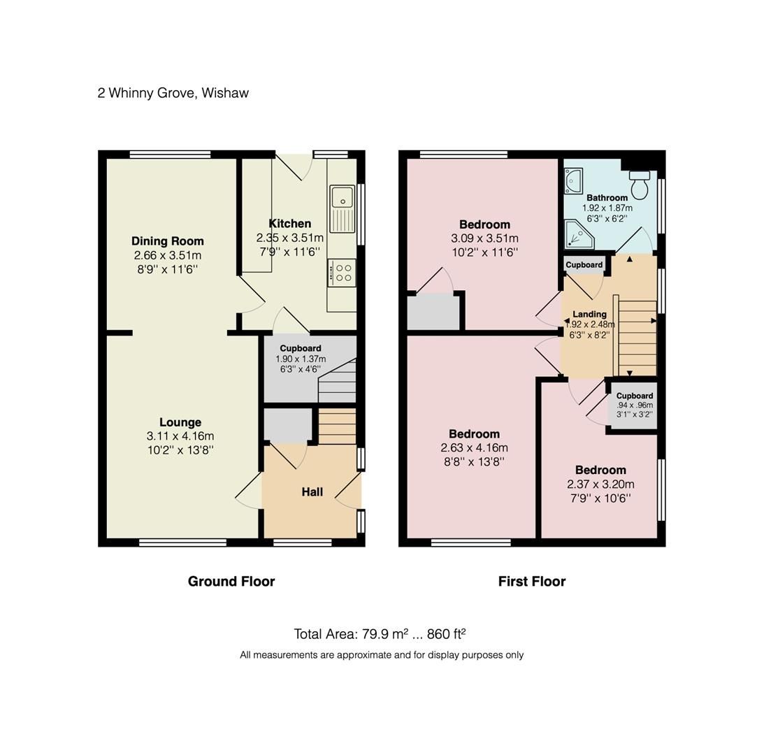 3 bed property for sale in Whinny Grove, Wishaw ML2 Zoopla