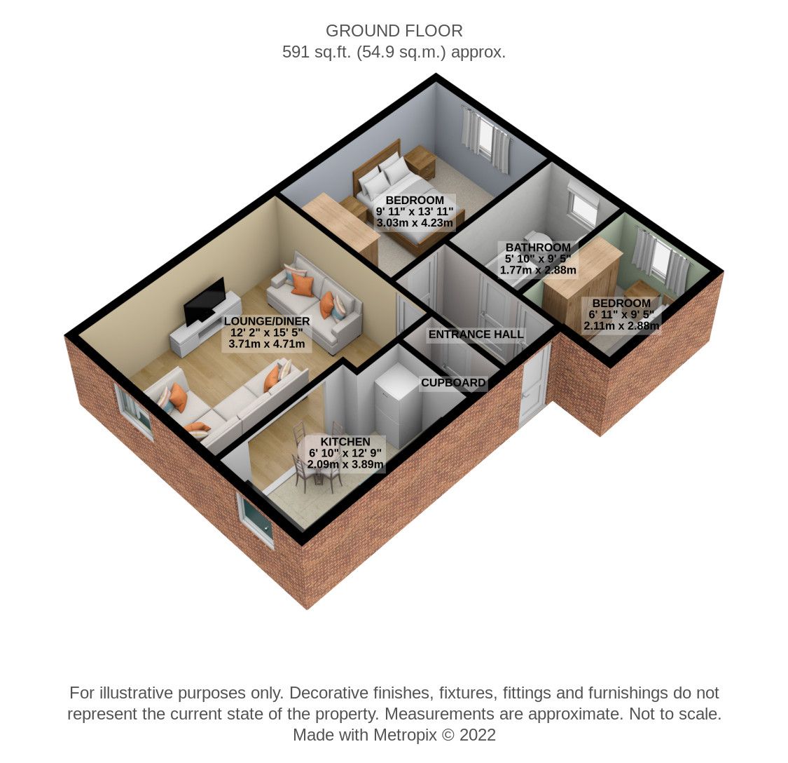 2 bed flat for sale in Lancaster Court, Auckley, Doncaster DN9 Zoopla
