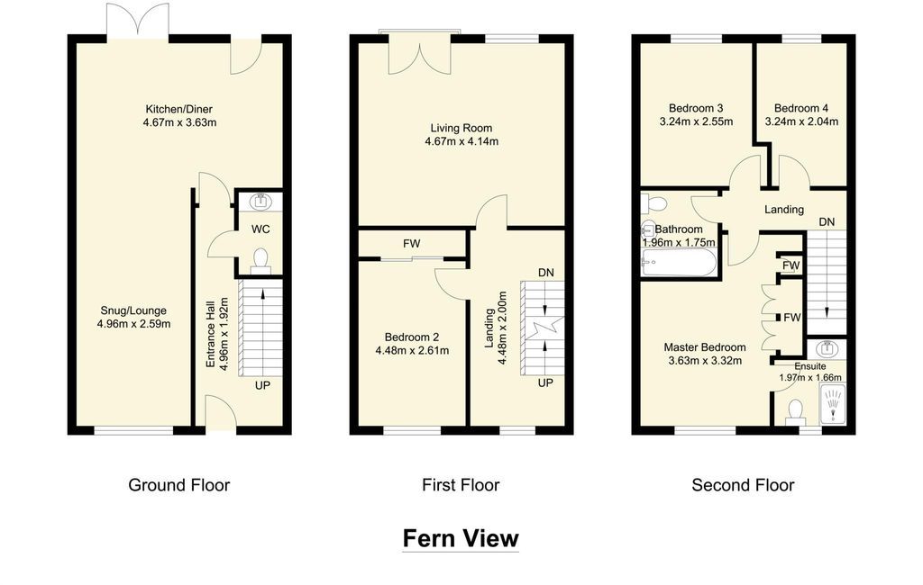 4 bed terraced house for sale in Fern View, Gomersal, Cleckheaton BD19