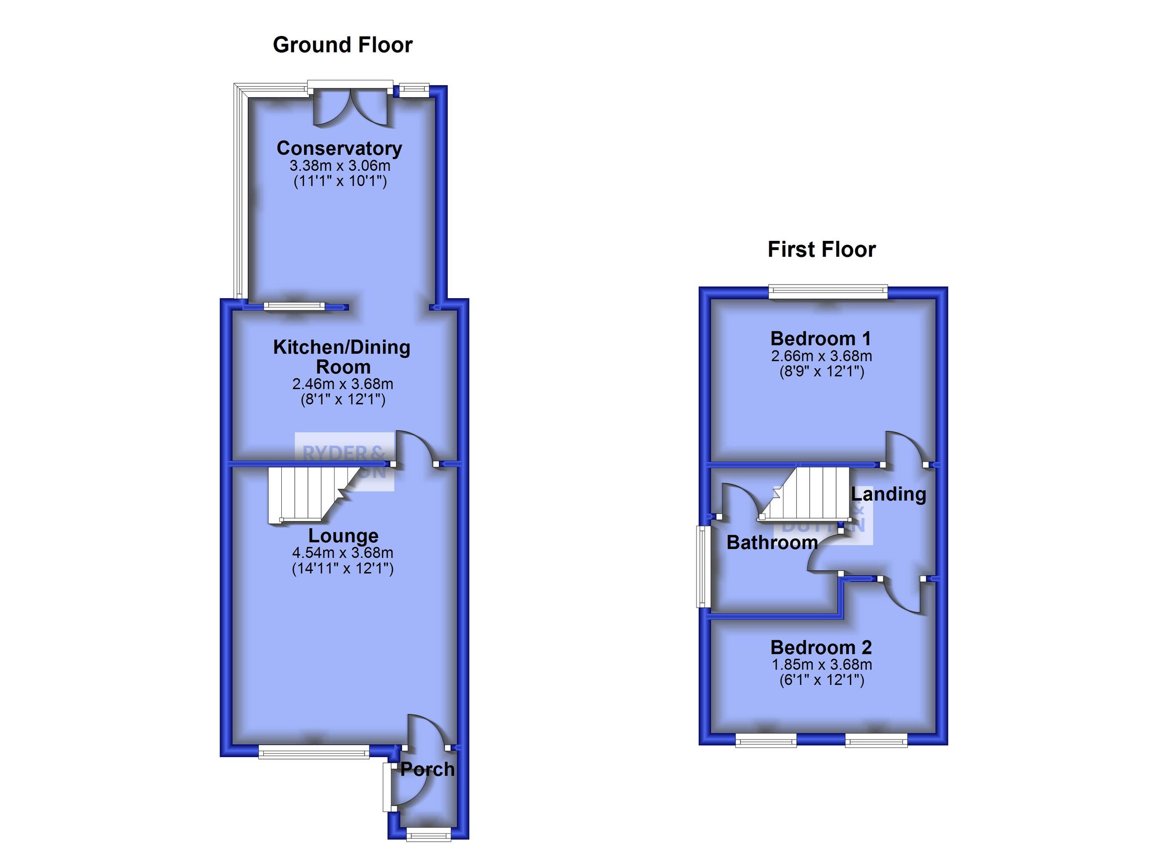 2 bed semidetached house for sale in Hertfordshire Park Close, Shaw, Oldham, Greater Manchester