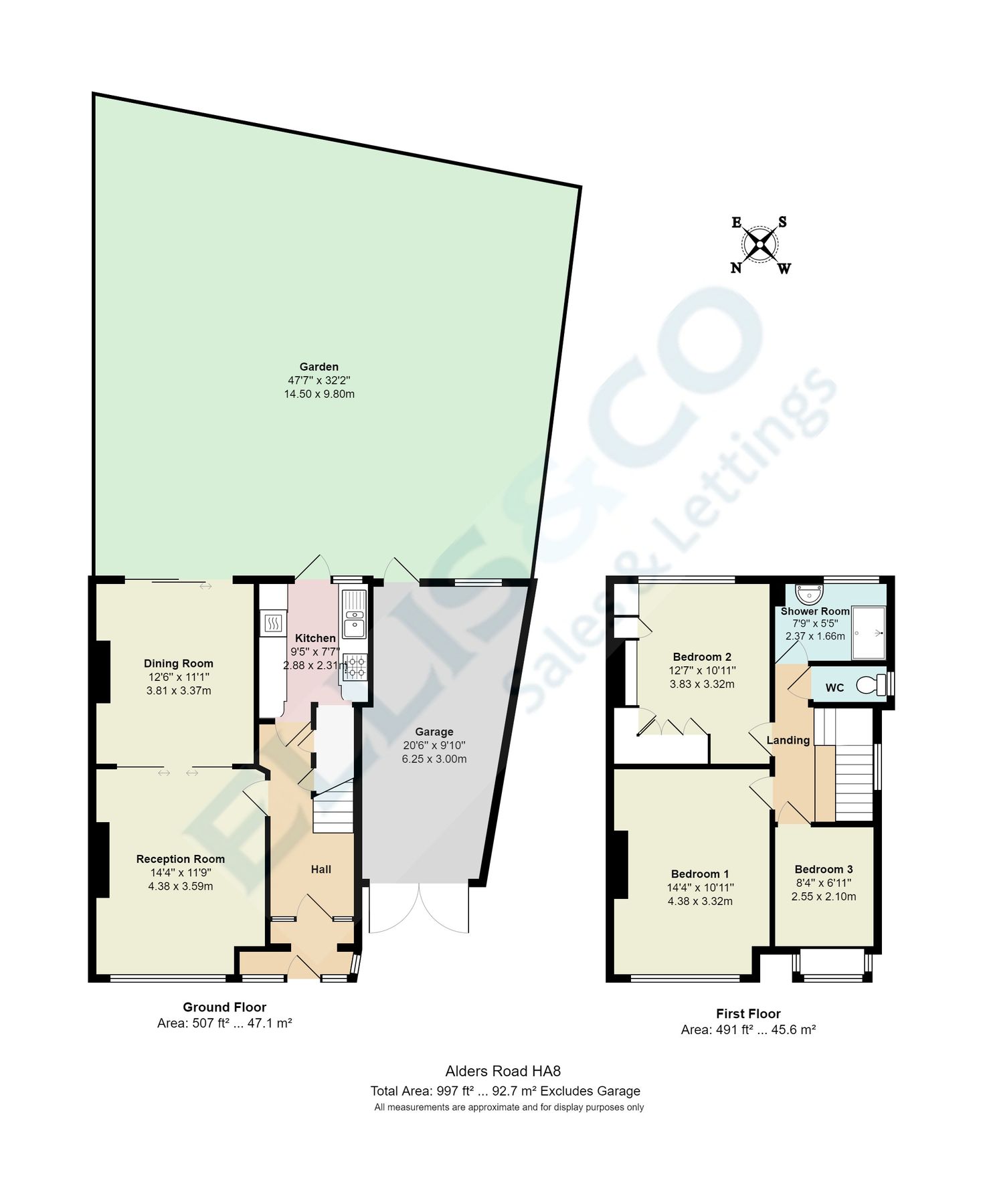 3 bed semidetached house for sale in Alders Road, Edgware, Middx HA8