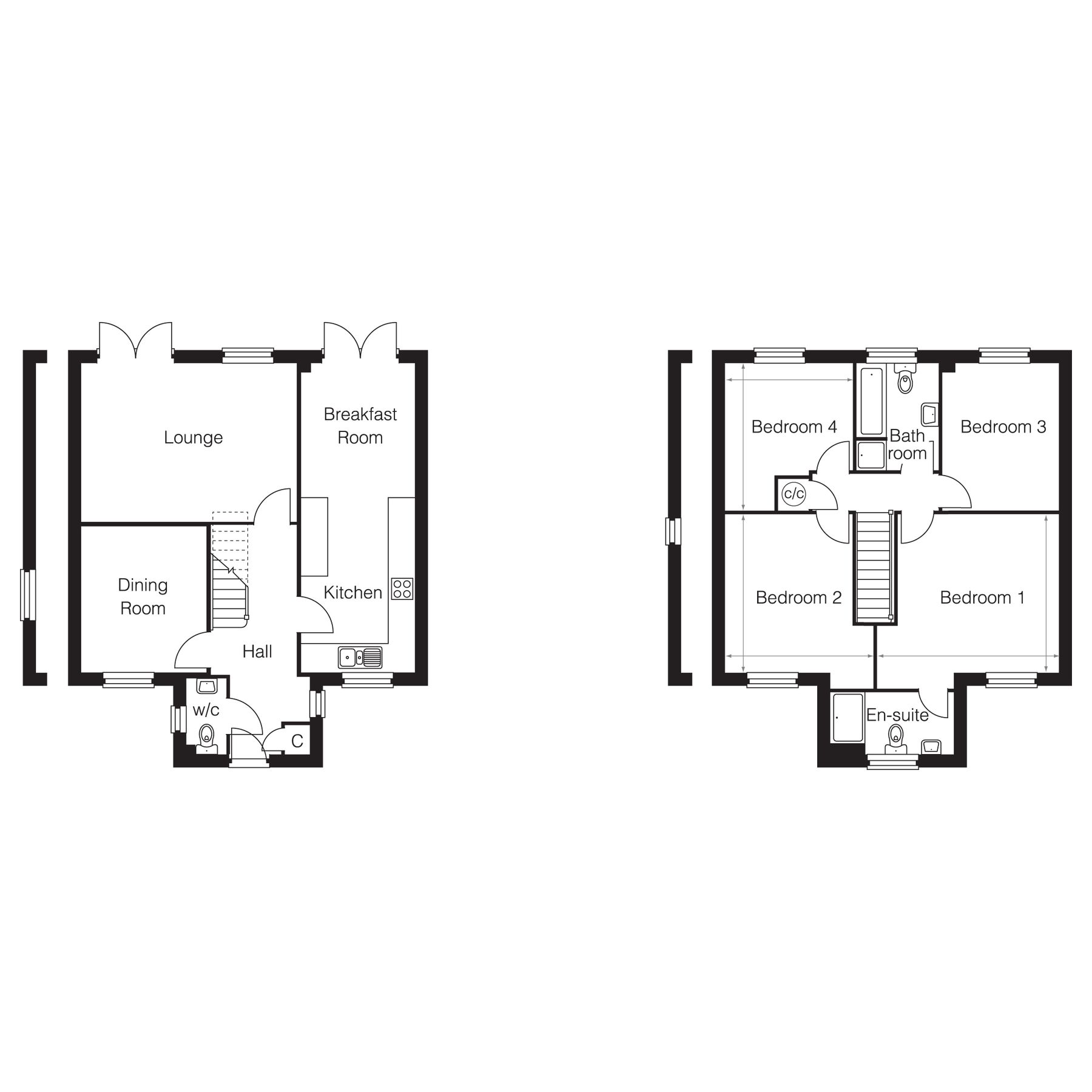 New home, 4 bed detached house for sale in Montagu Place