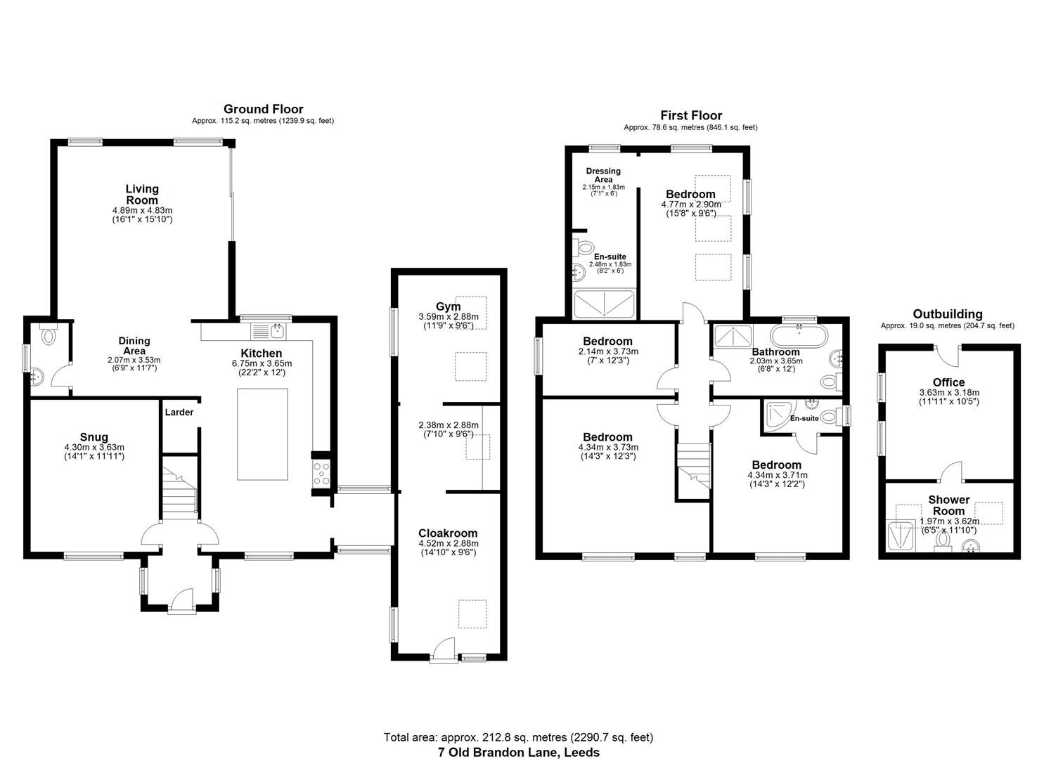 4 bed detached house for sale in Old Brandon Lane, Shadwell, Leeds LS17