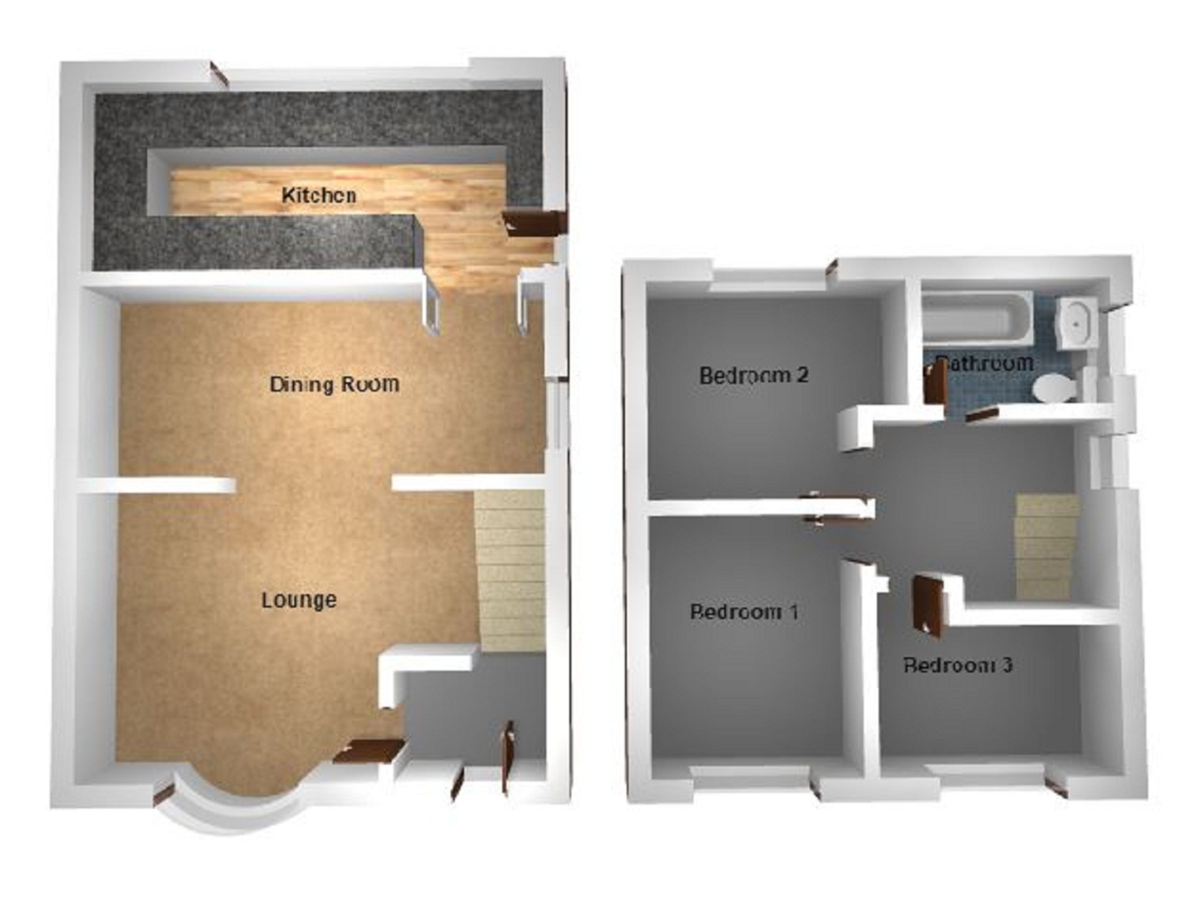 3 bed semidetached house for sale in Highfields, Brackla, Bridgend