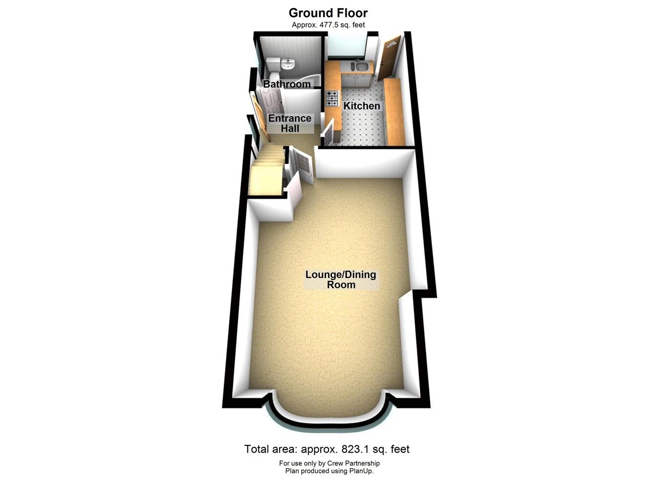 3 bed semidetached house for sale in Fairham Road, Stretton, BurtonOn