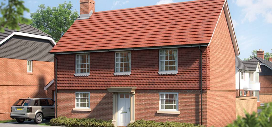 New home, 4 bed detached house for sale in "Montpellier" at Coldharbour Road, Northfleet