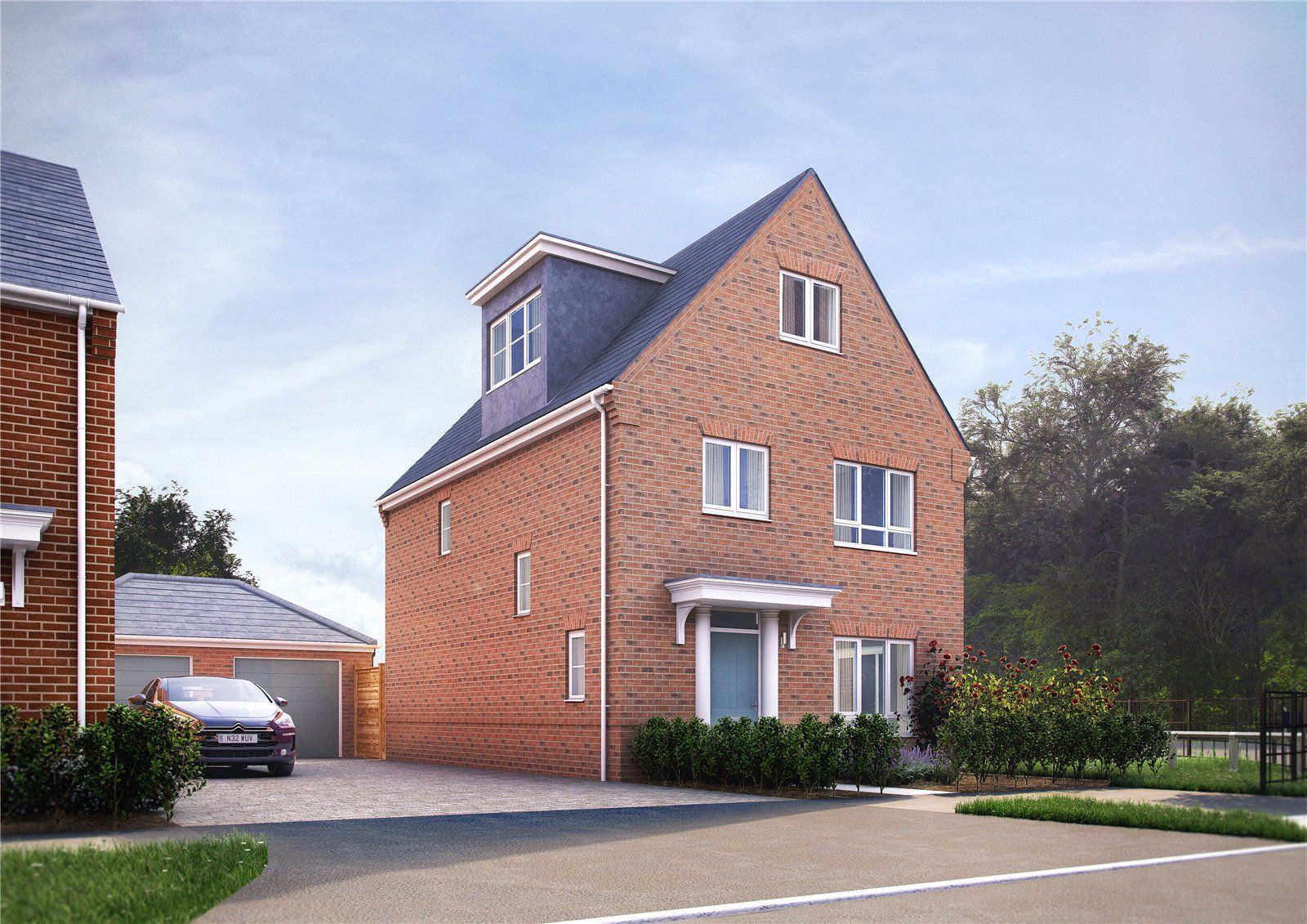 New home, 5 bed detached house for sale in Newbridge, Pembers Hill Park