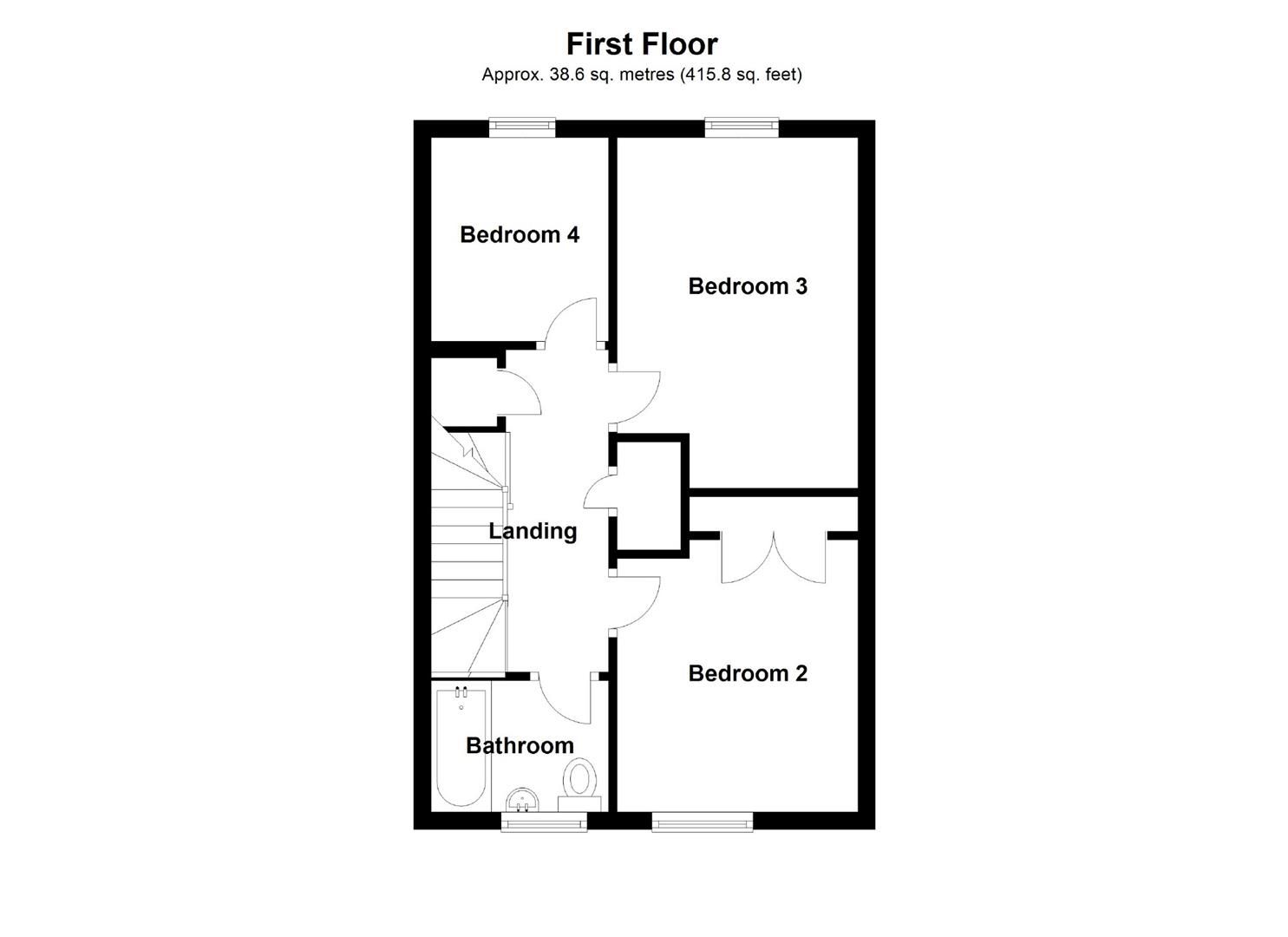 4 bed town house to rent in Heston Walk, Oxley Park, Milton Keynes MK4