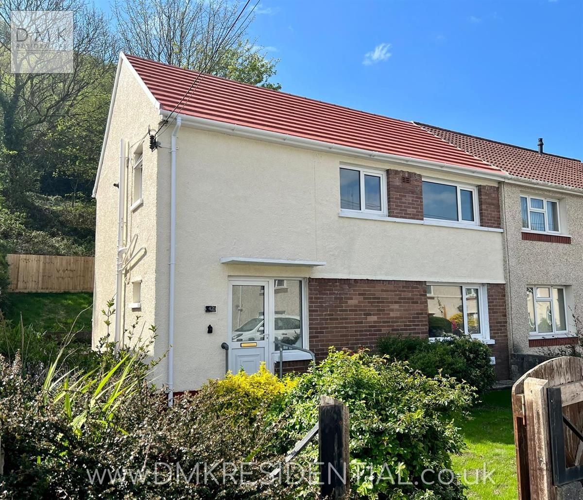 3 bed semidetached house for sale in Dan Y Bryn, Tonna, Neath SA11