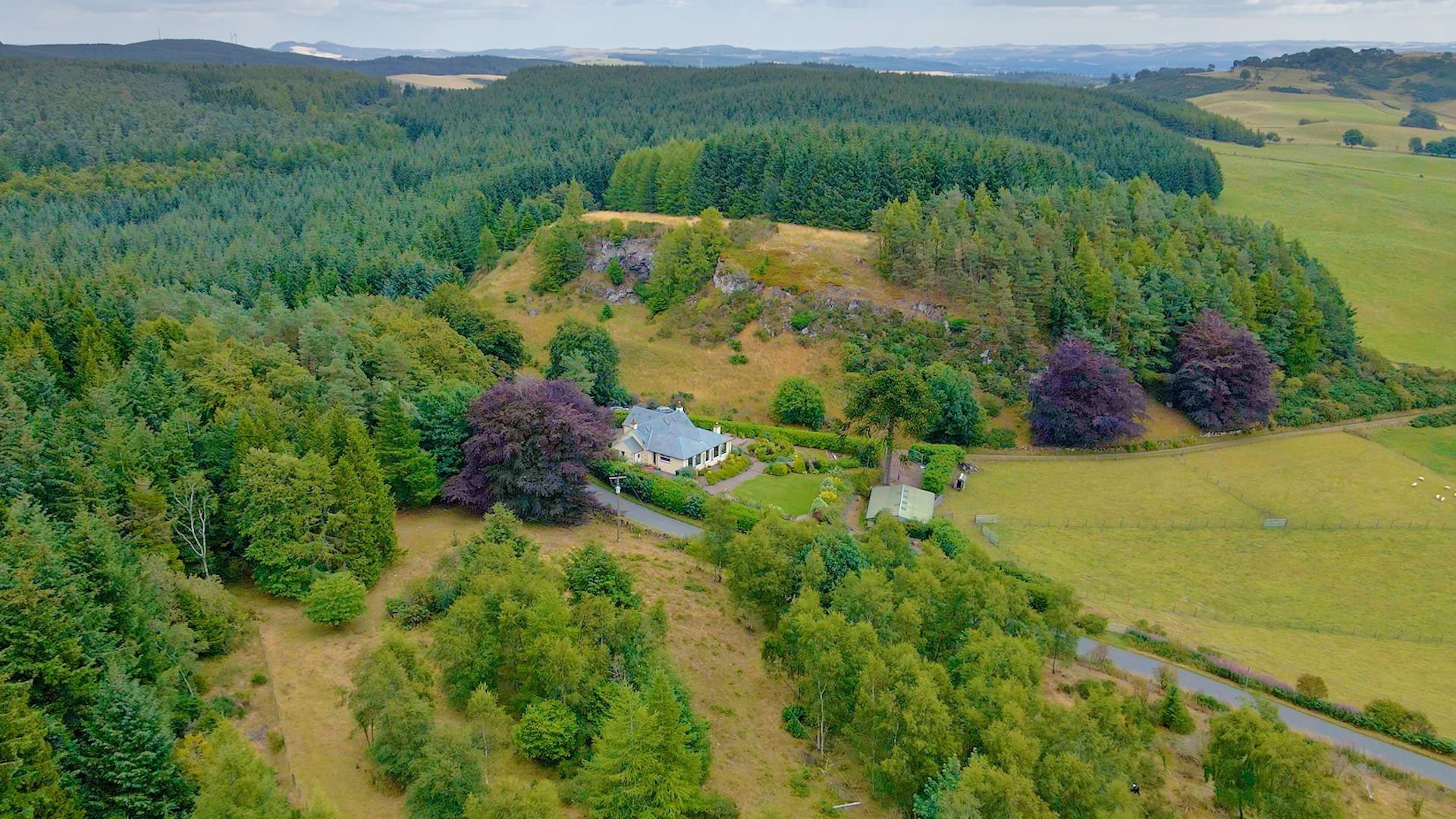 3 bed detached house for sale in Glentarkie, Strathmiglo, Cupar KY14