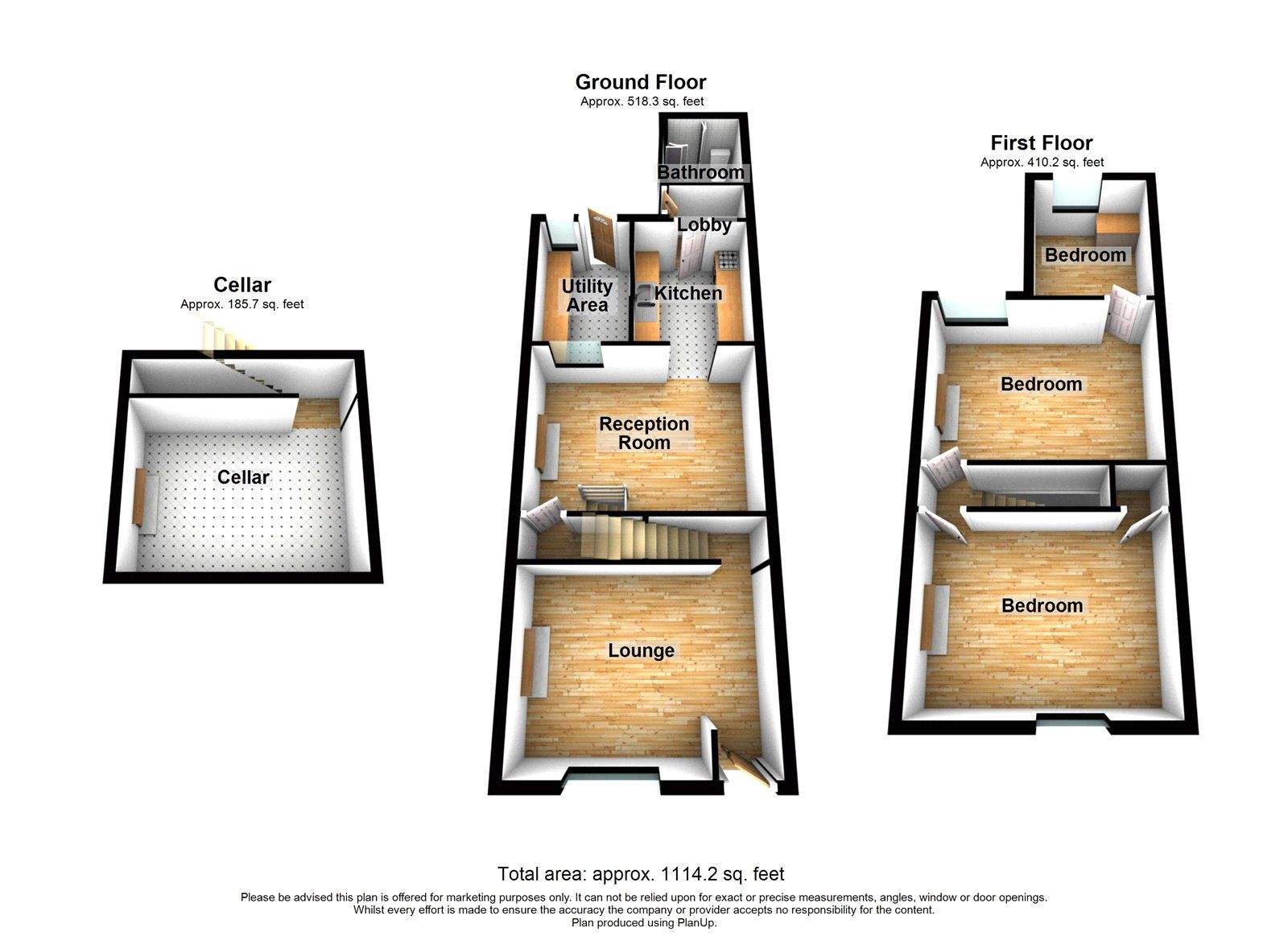 3 bed terraced house for sale in Wykeham Street, Strood, Rochester