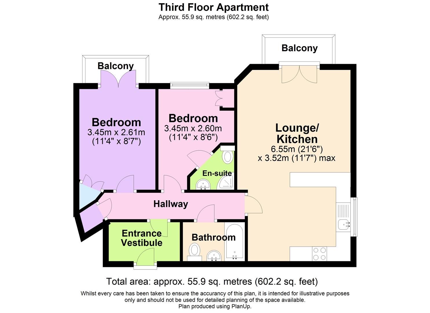 2 bed flat to rent in Egret House, Mears Beck Close, Heysham, Morecambe