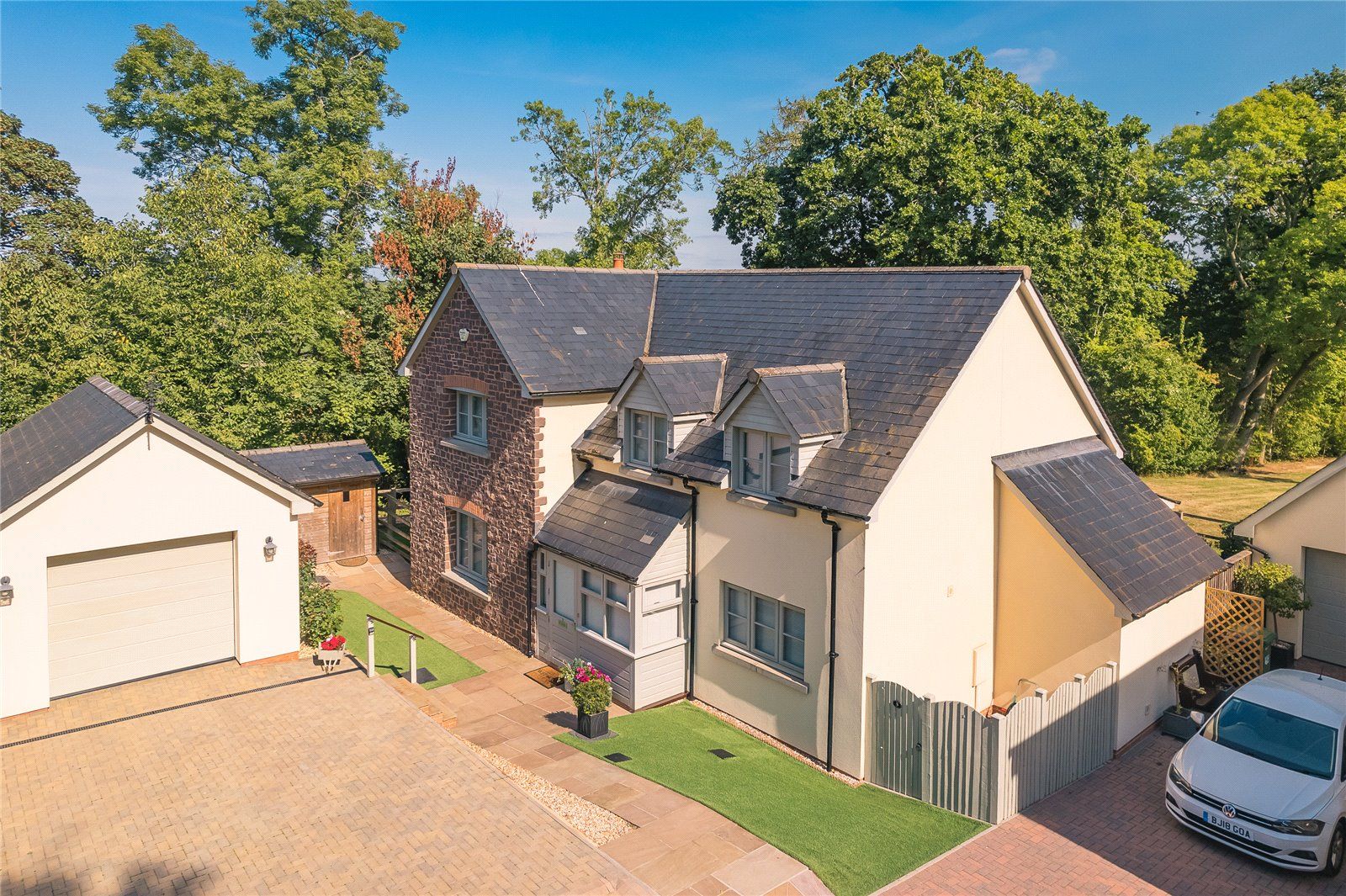 4 bed detached house for sale in Caradoc Meadow, Sellack, Herefordshire