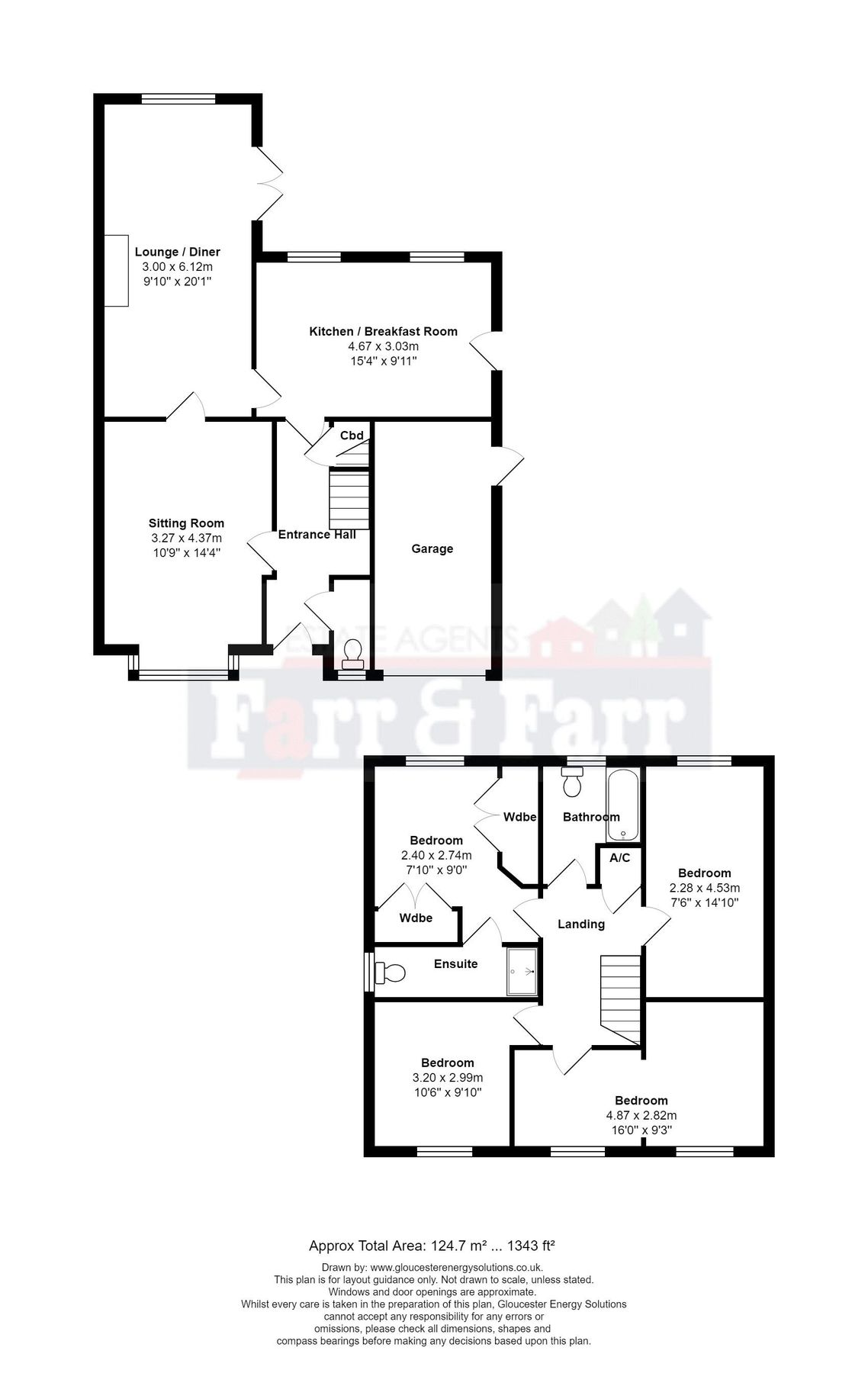 4 bed detached house for sale in Ebrington Close, Barnwood, Gloucester