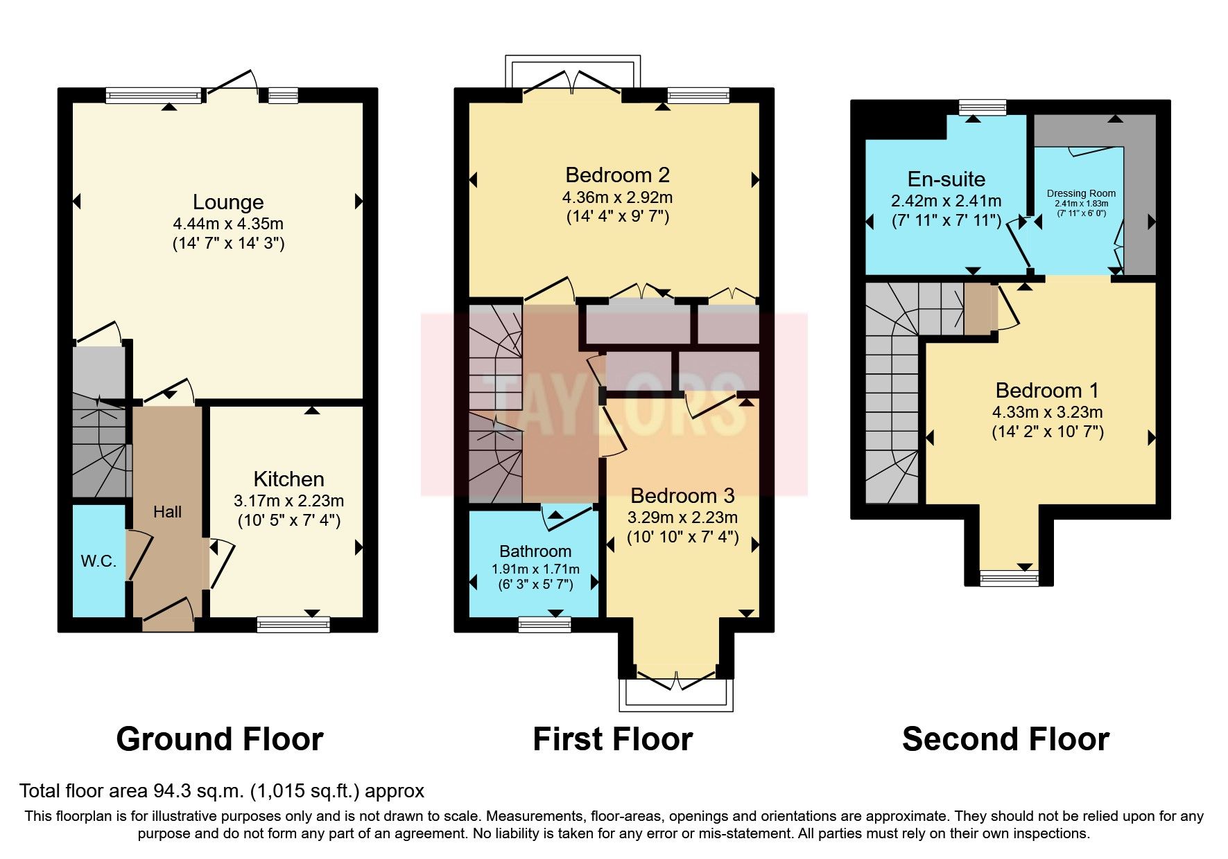 3 bed town house for sale in Townlands Crescent, Wolverton Mill, Milton