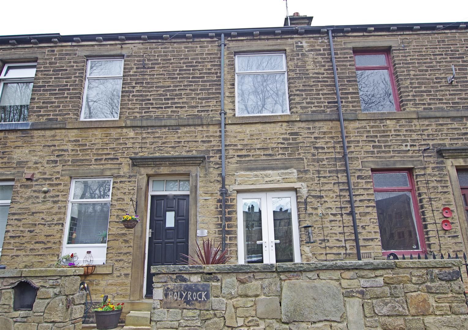 2 bed terraced house for sale in Station Road, Holywell Green, Halifax