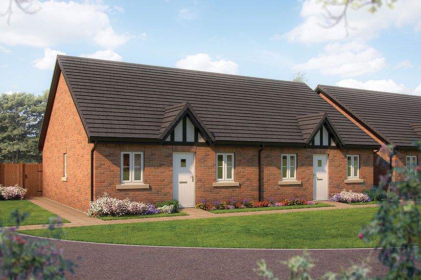 New home, 2 bed bungalow for sale in "The Elm" at Marley Close