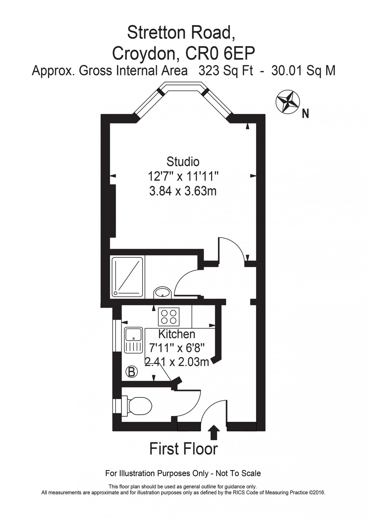 Studio to rent in Stretton Road, East Croydon, Surrey CR0 Zoopla