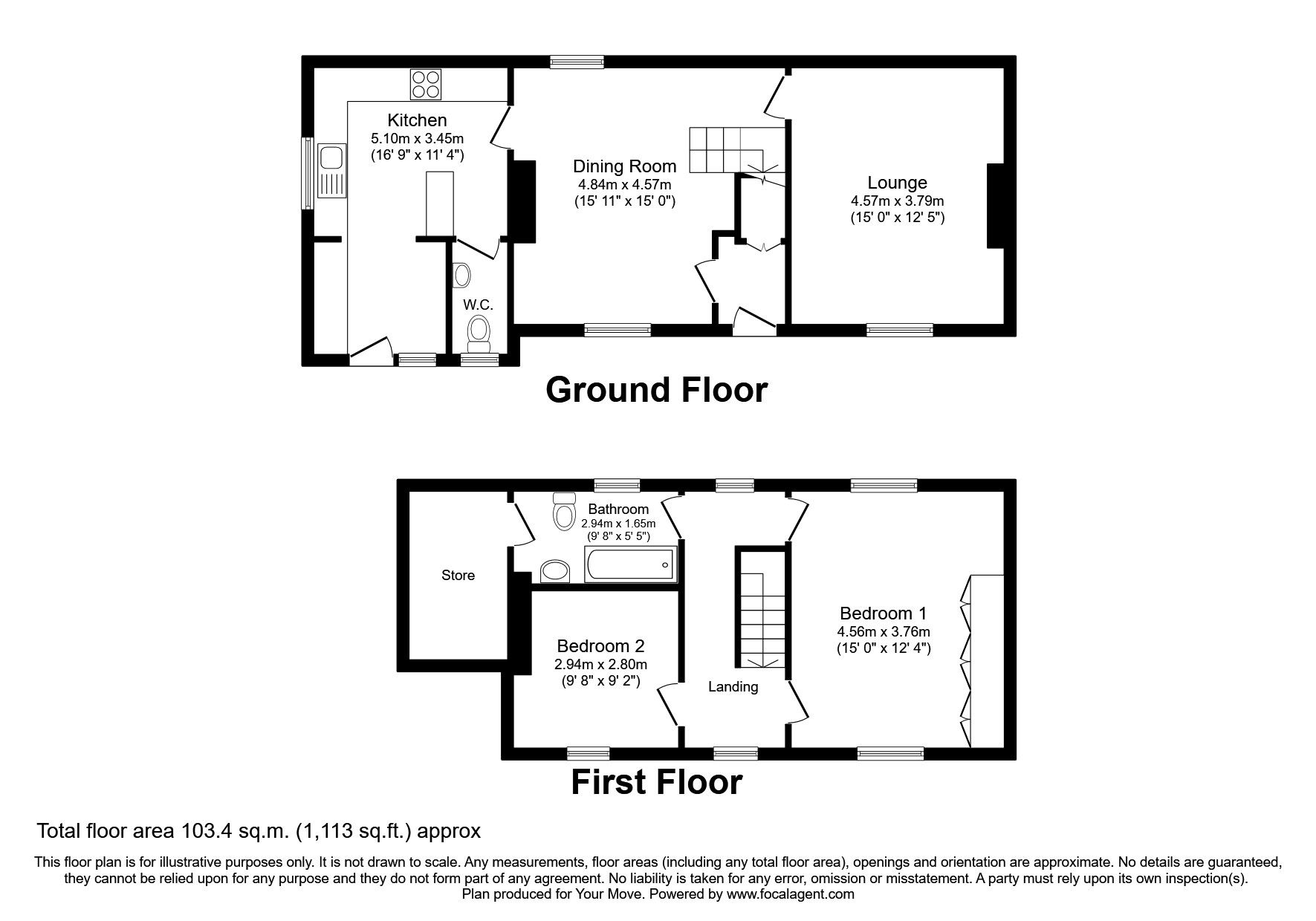 2 bed semidetached house for sale in Penistone Road, Grenoside