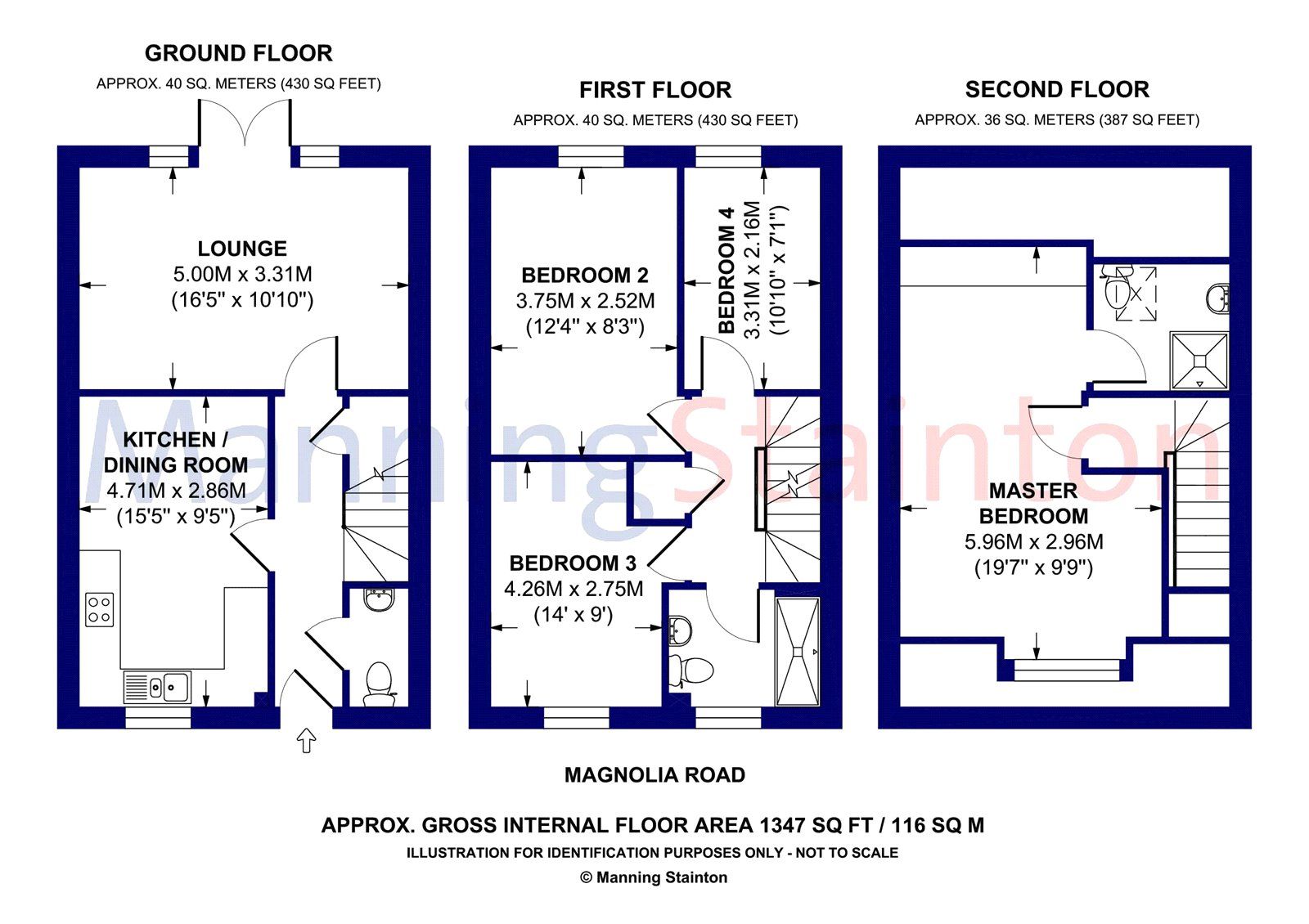 4 bed semidetached house for sale in Magnolia Road, Killingbeck, Leeds