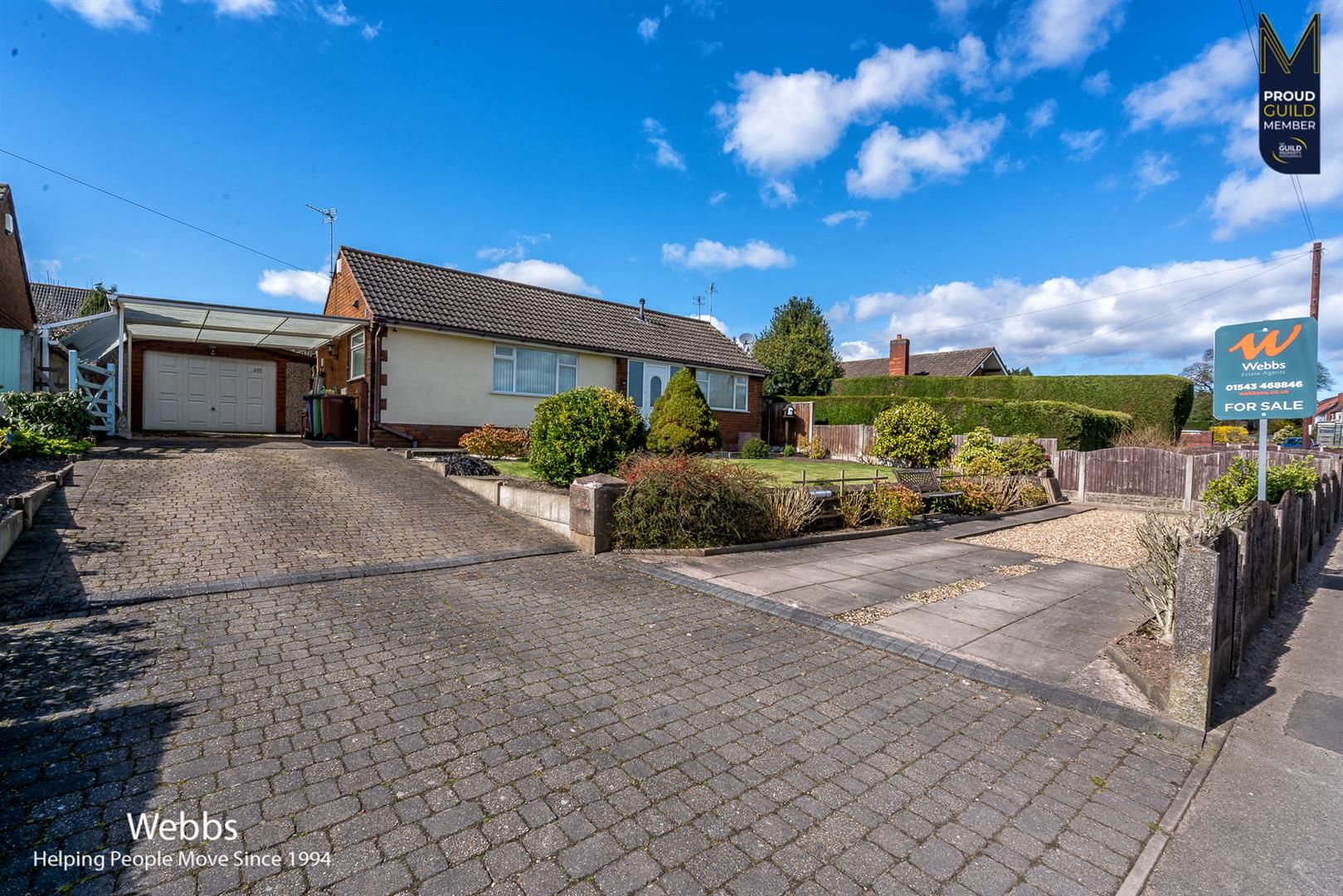 2 bed detached bungalow for sale in Hednesford Road, Norton Canes